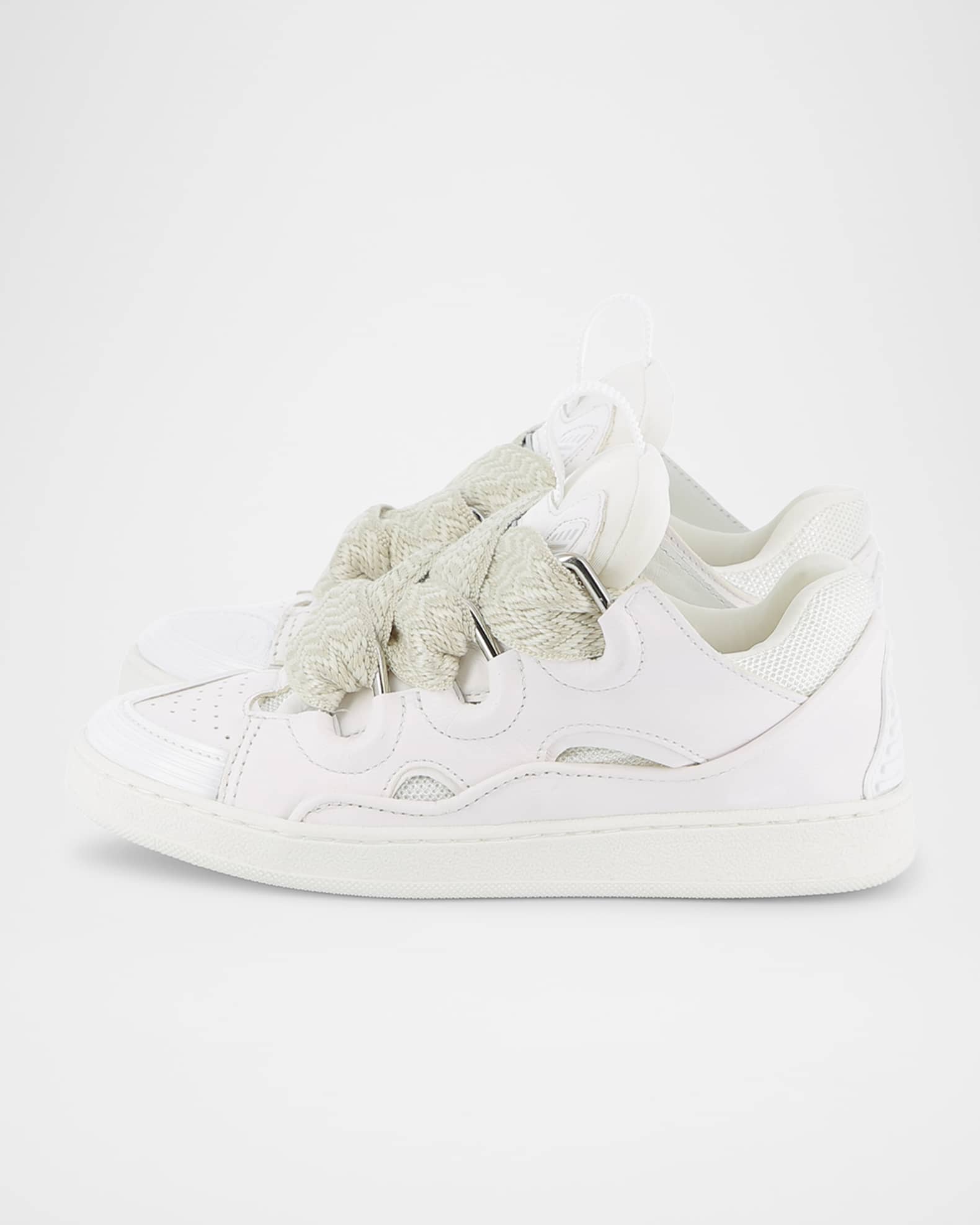 ブランド通販サイトをすべて Lanvin Kid's Curb Leather Trainer Sneakers | Neiman Marcus その他