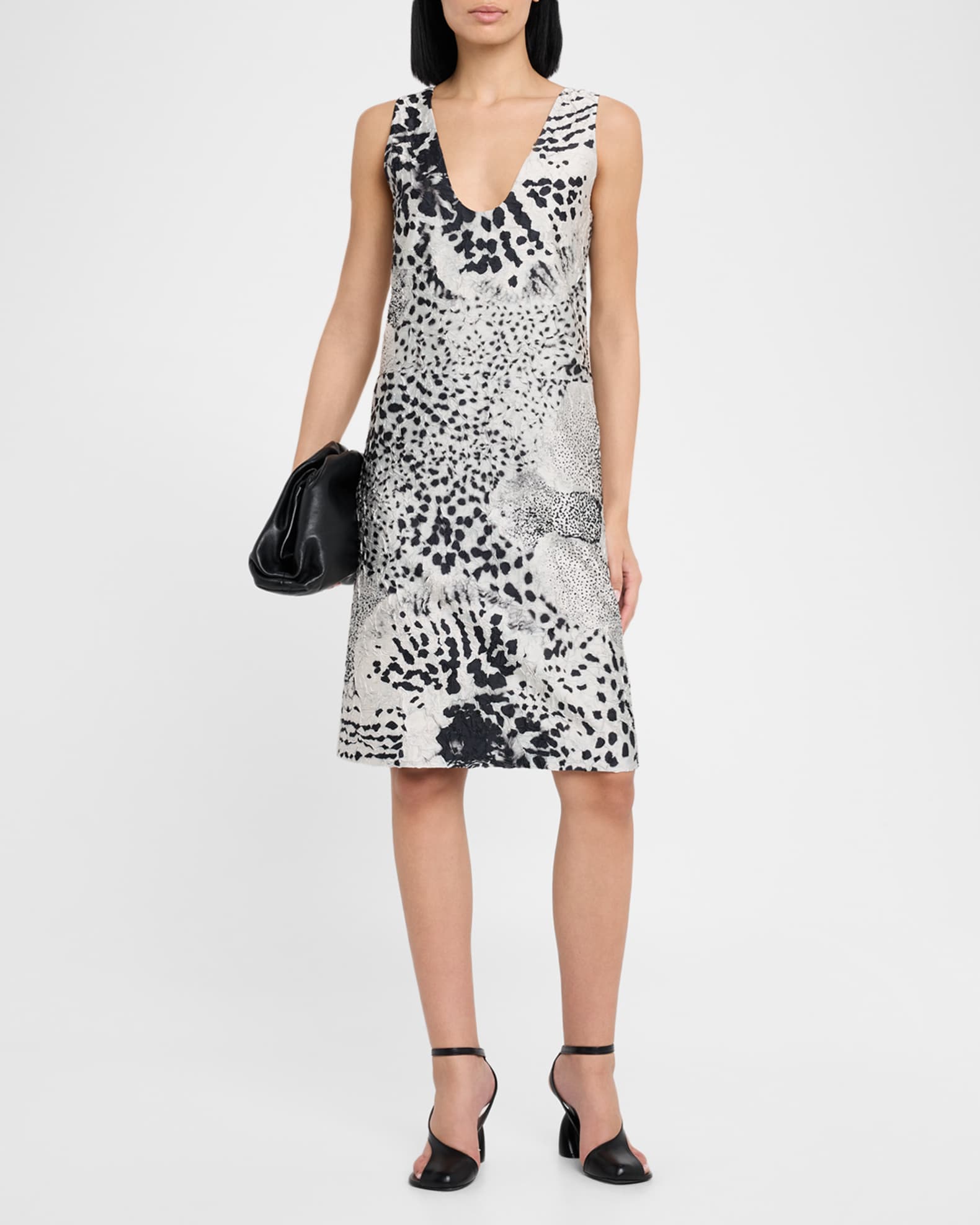ワンピース DRIES VAN NOTEN DALANT SILK MINI DRESS Women's Dresses | Dries Van Noten