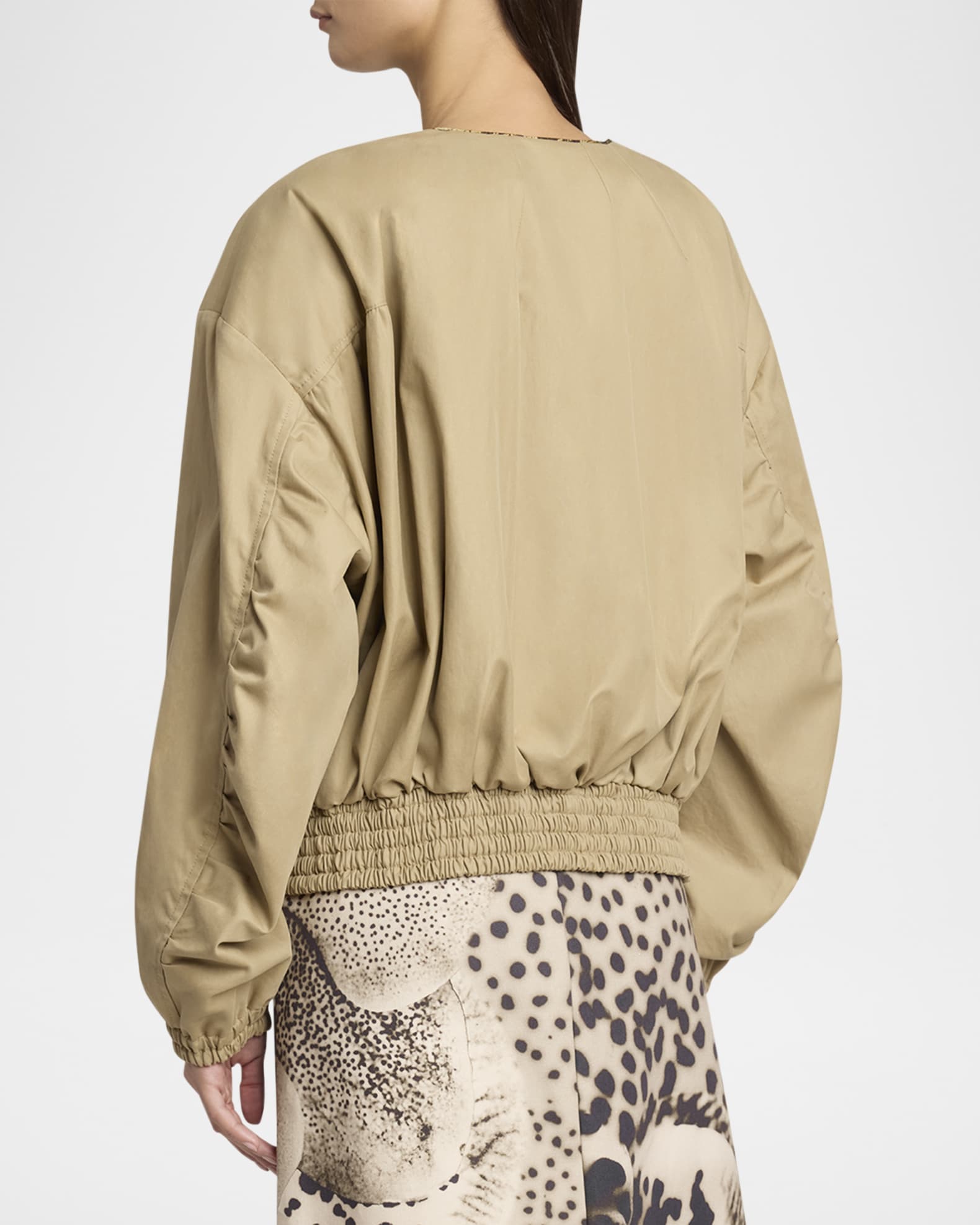 Dries Van Noten Vadon Cotton Bomber Jacket | Neiman Marcus