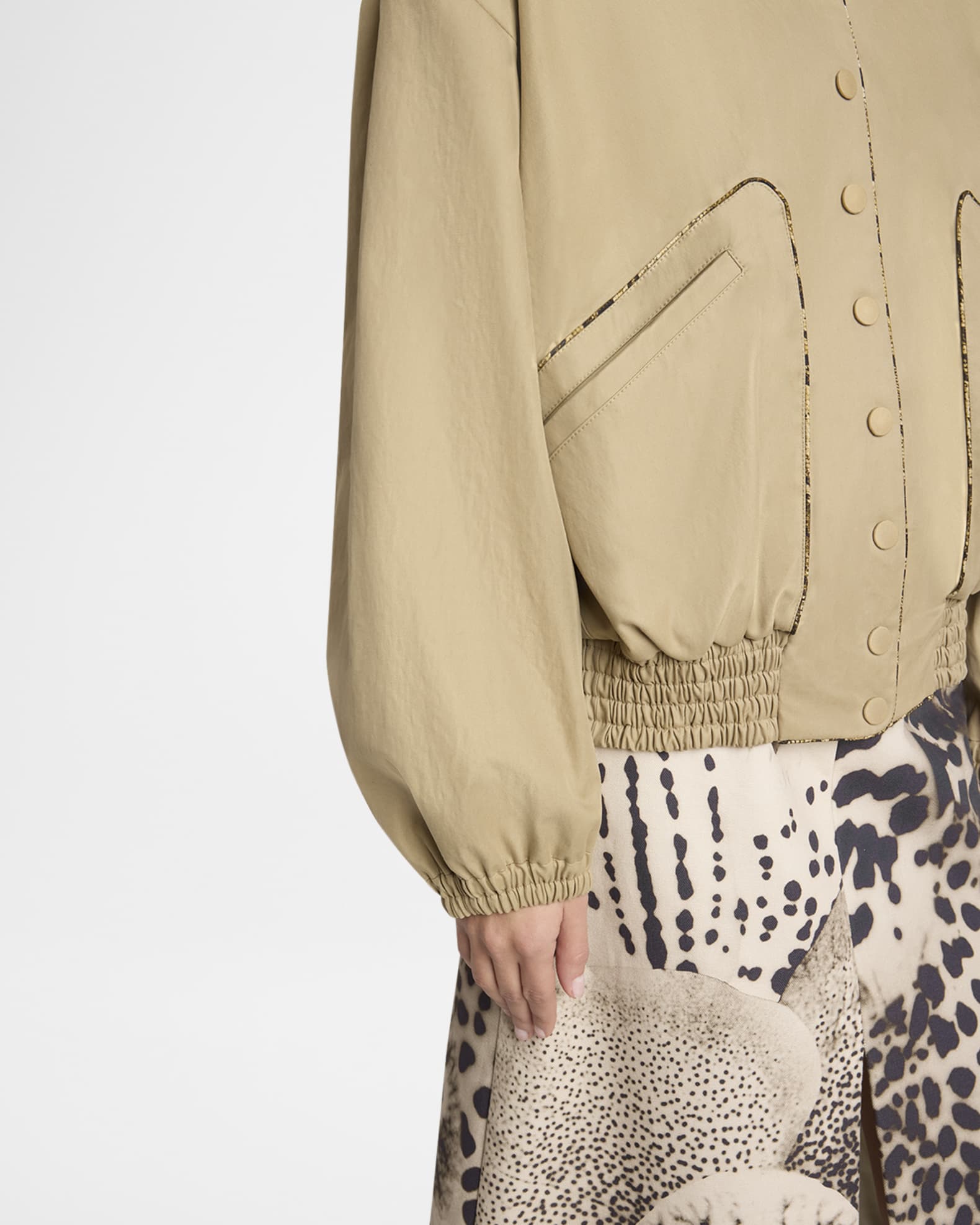 DRIES VAN NOTEN♡ Vadon ジャケット Dries Van Noten Vadon Cotton Bomber Jacket - Bergdorf Goodman