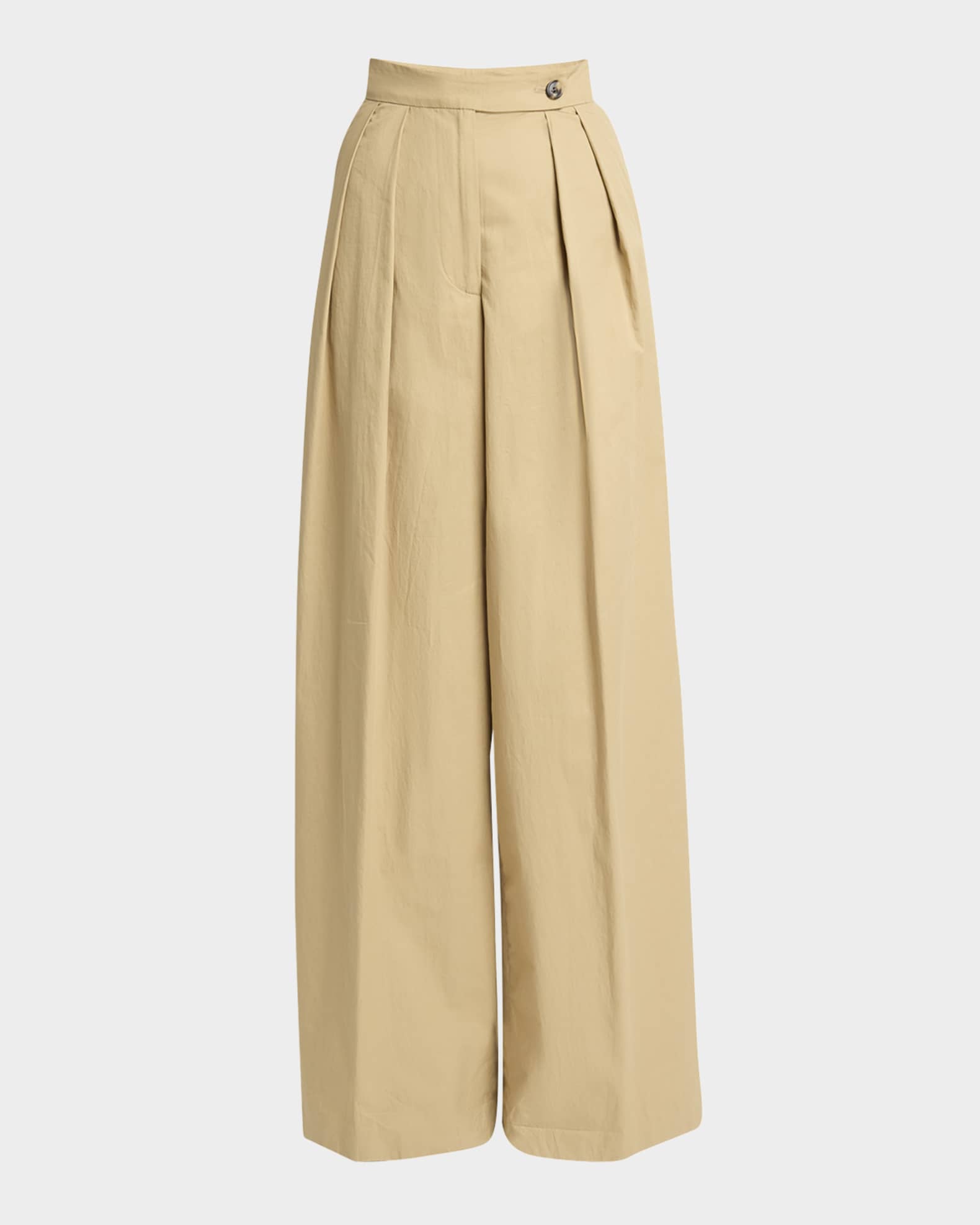 Pamplona Pleated Wide Leg Pants 0
