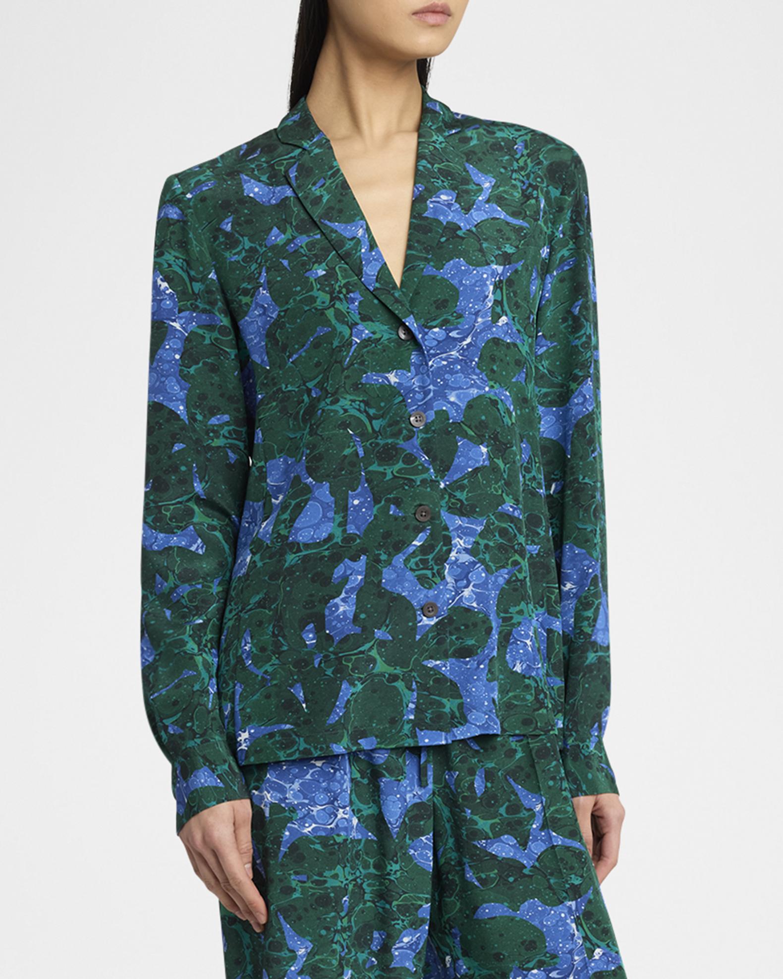 Printed Silk Suit | Neiman Marcus