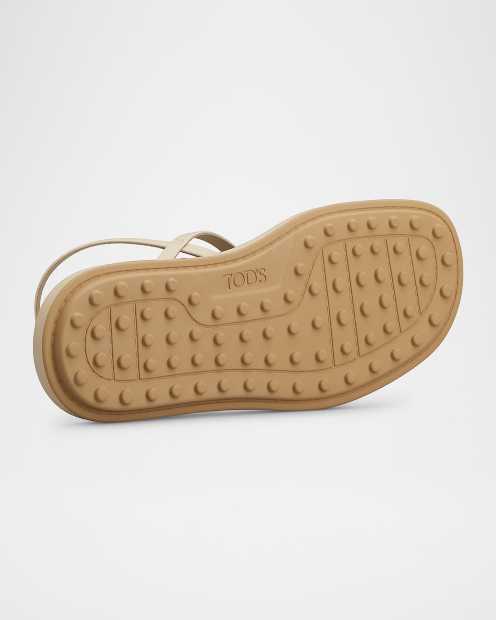 Tod's Multi-Strap Leather Toe-Loop Sandals | Neiman Marcus