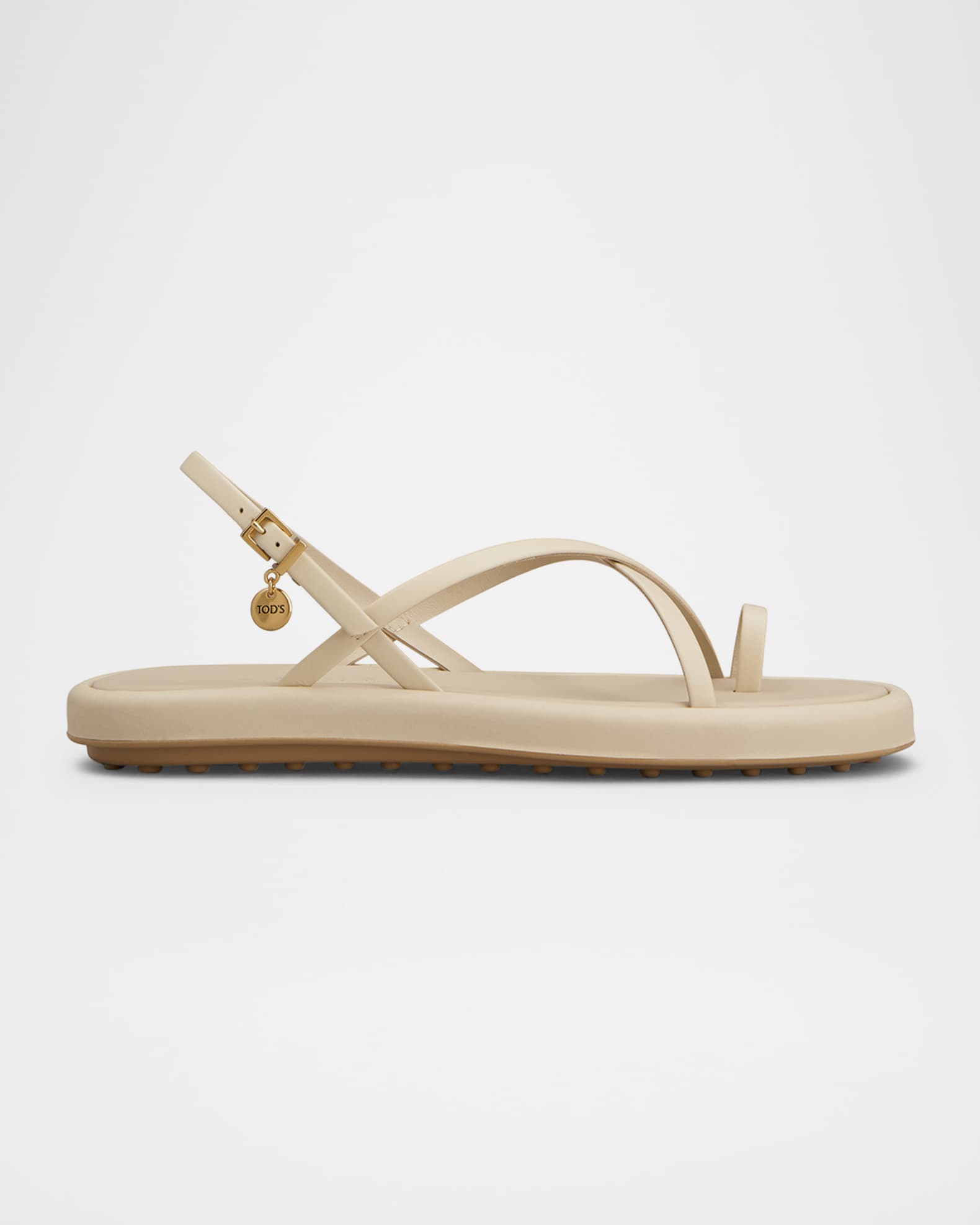 Multi-Strap Leather Toe-Loop Sandals 0