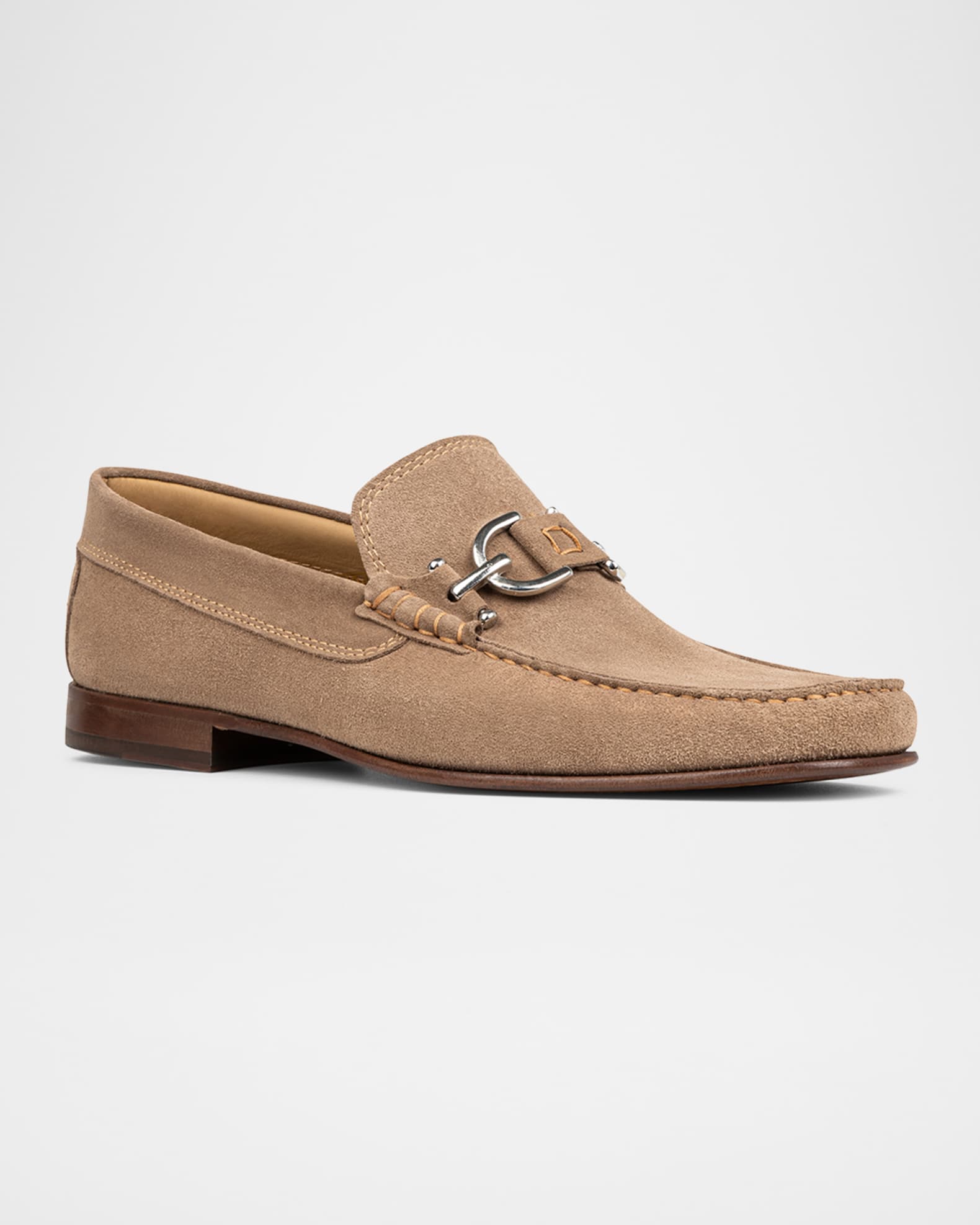 Men's Dacio Suede Bit Loafers 1
