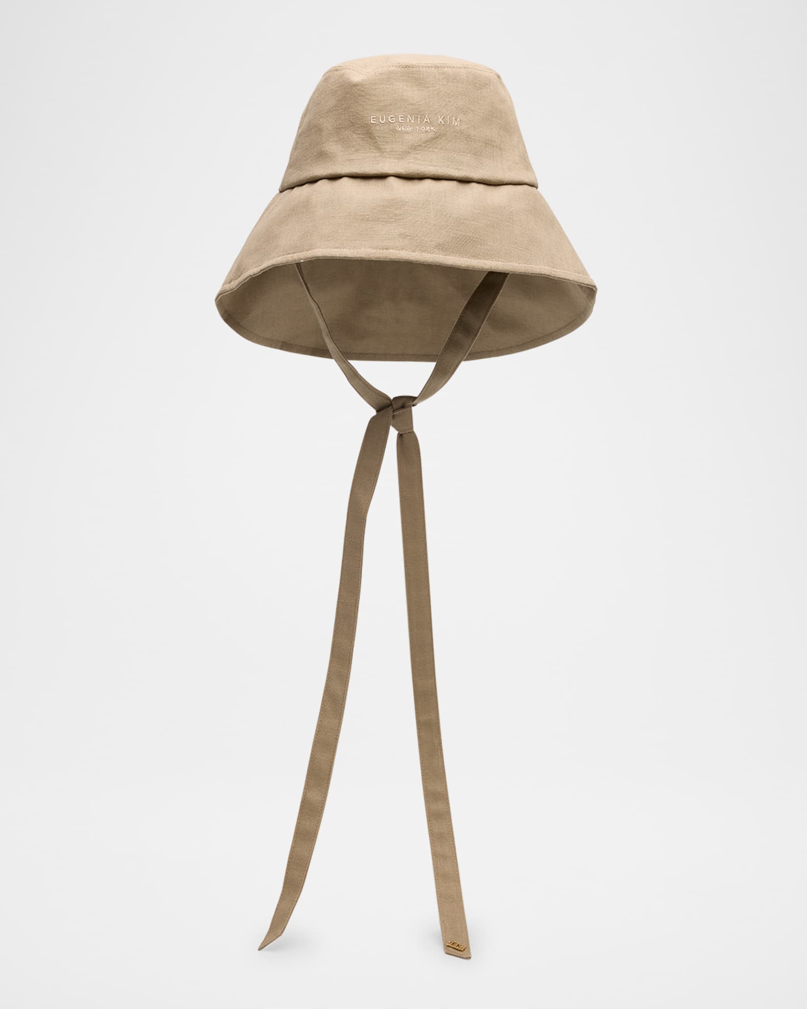 Eugenia Kim Ally Packable Asymmetric Bucket Hat | Neiman Marcus