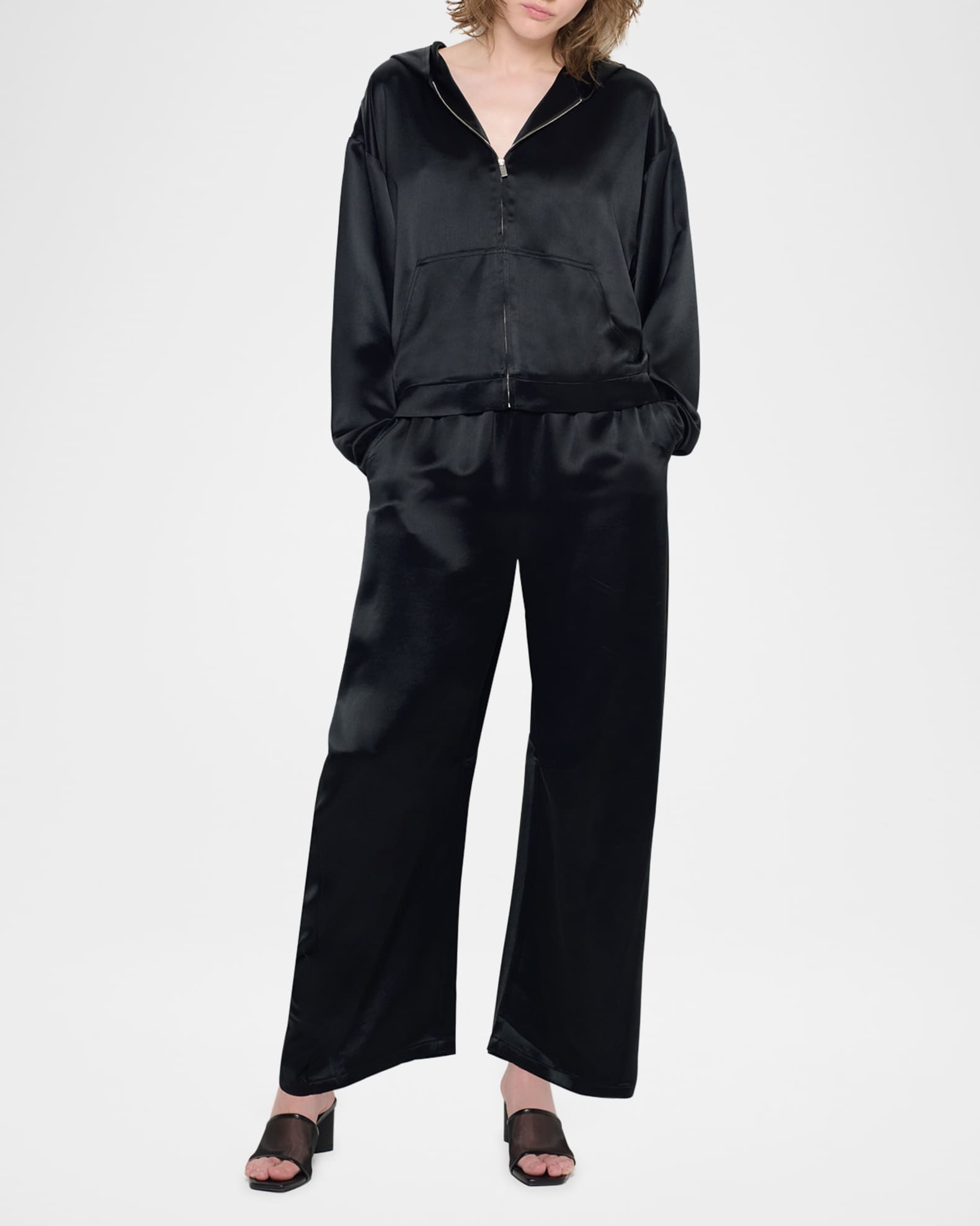Brooklyn Vento Barrel-Leg Pants 1