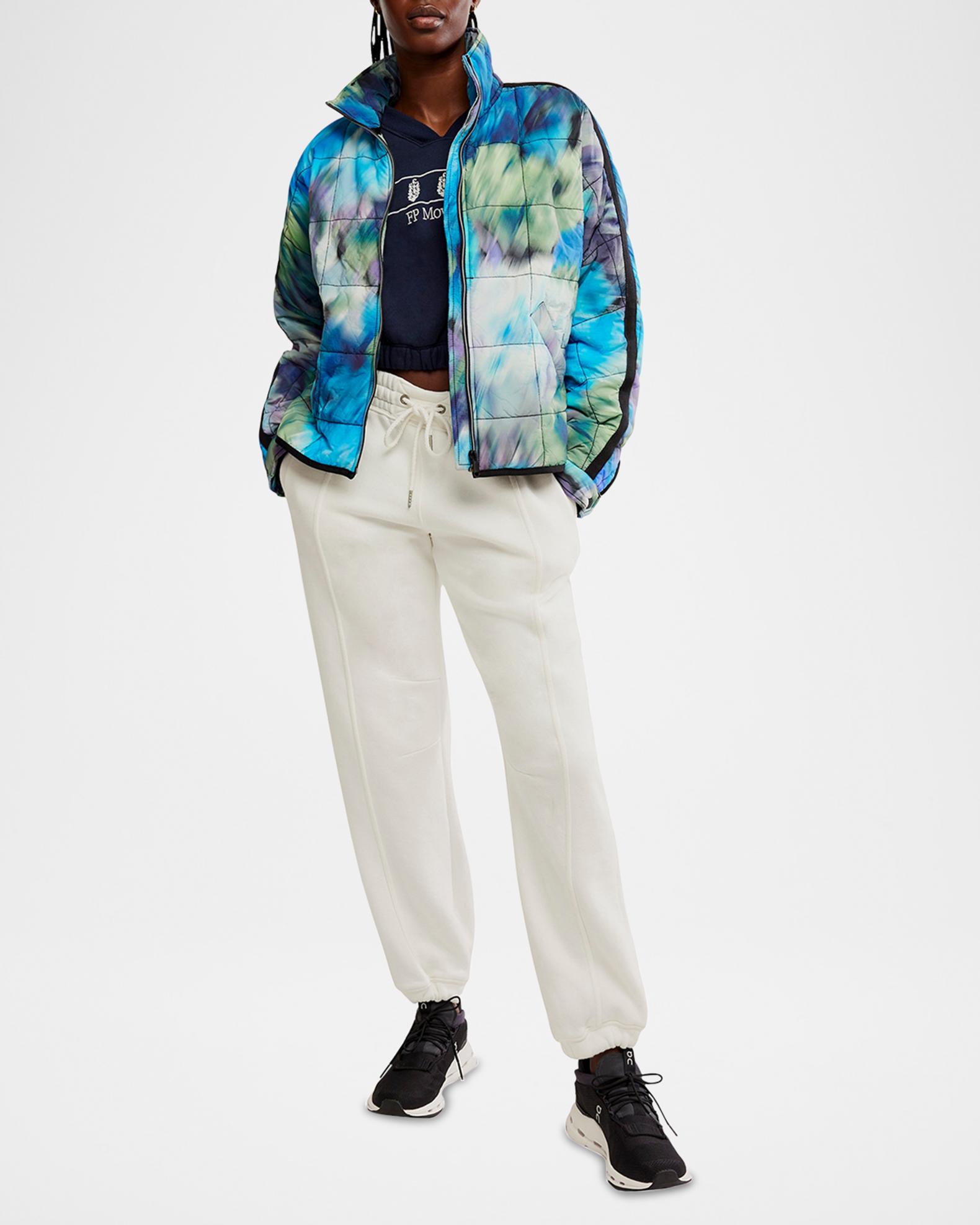 FP Movement Pippa Printed Packable Puffer Jacket | Neiman Marcus