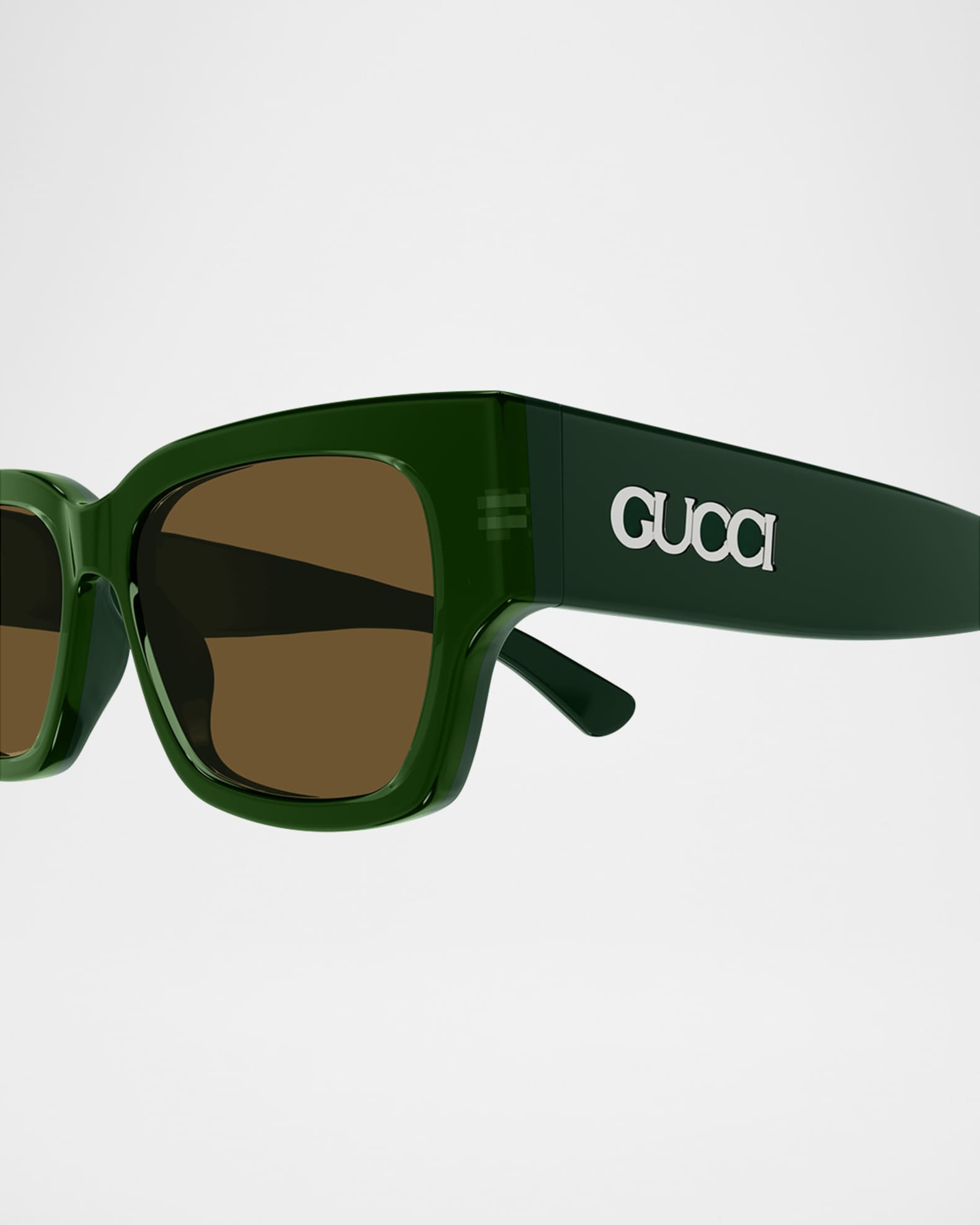 Men's GG1794SM Acetate Rectangle Sunglasses | Neiman Marcus