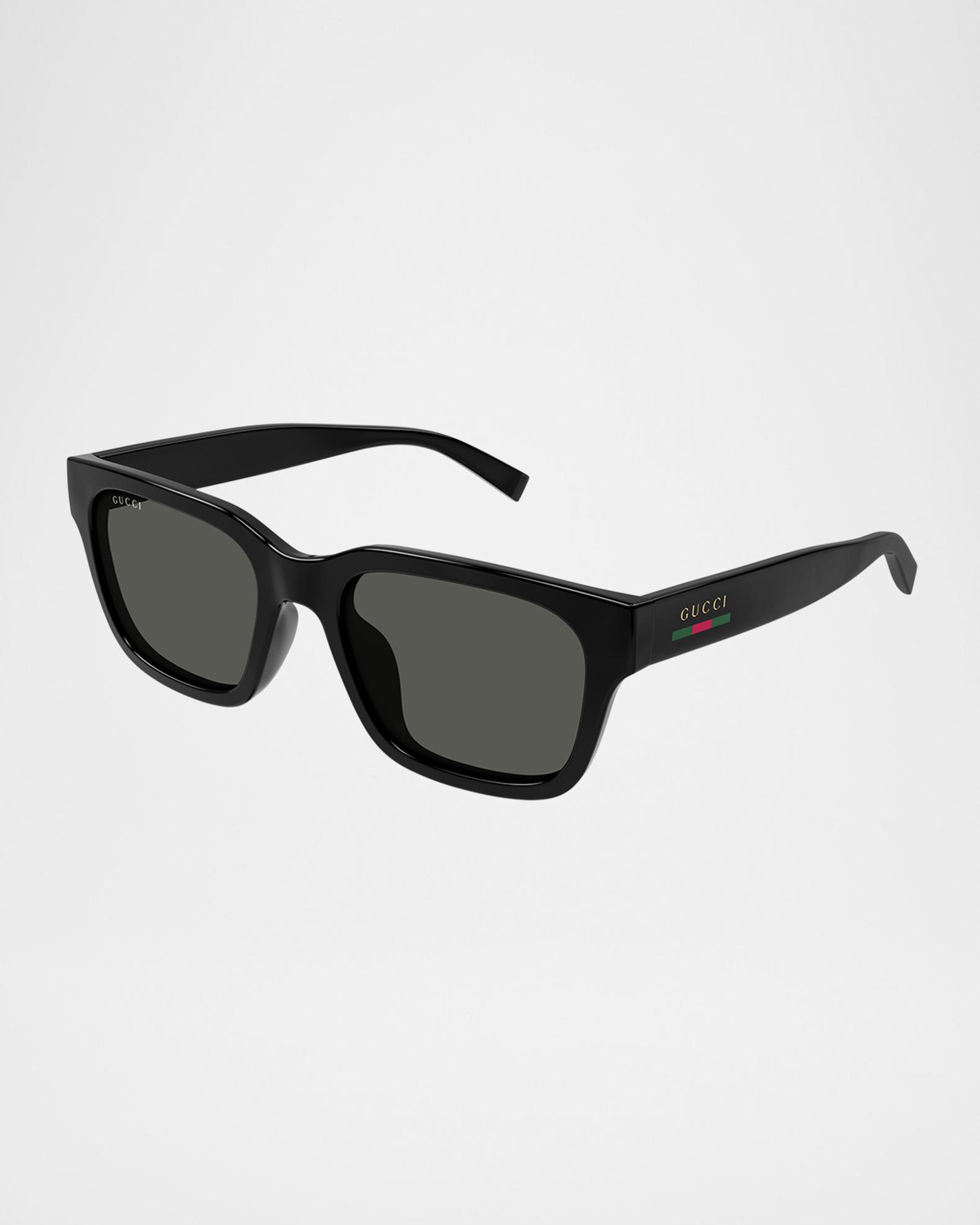 Gucci Men's GG1857SM Plastic Square Sunglasses | Neiman Marcus