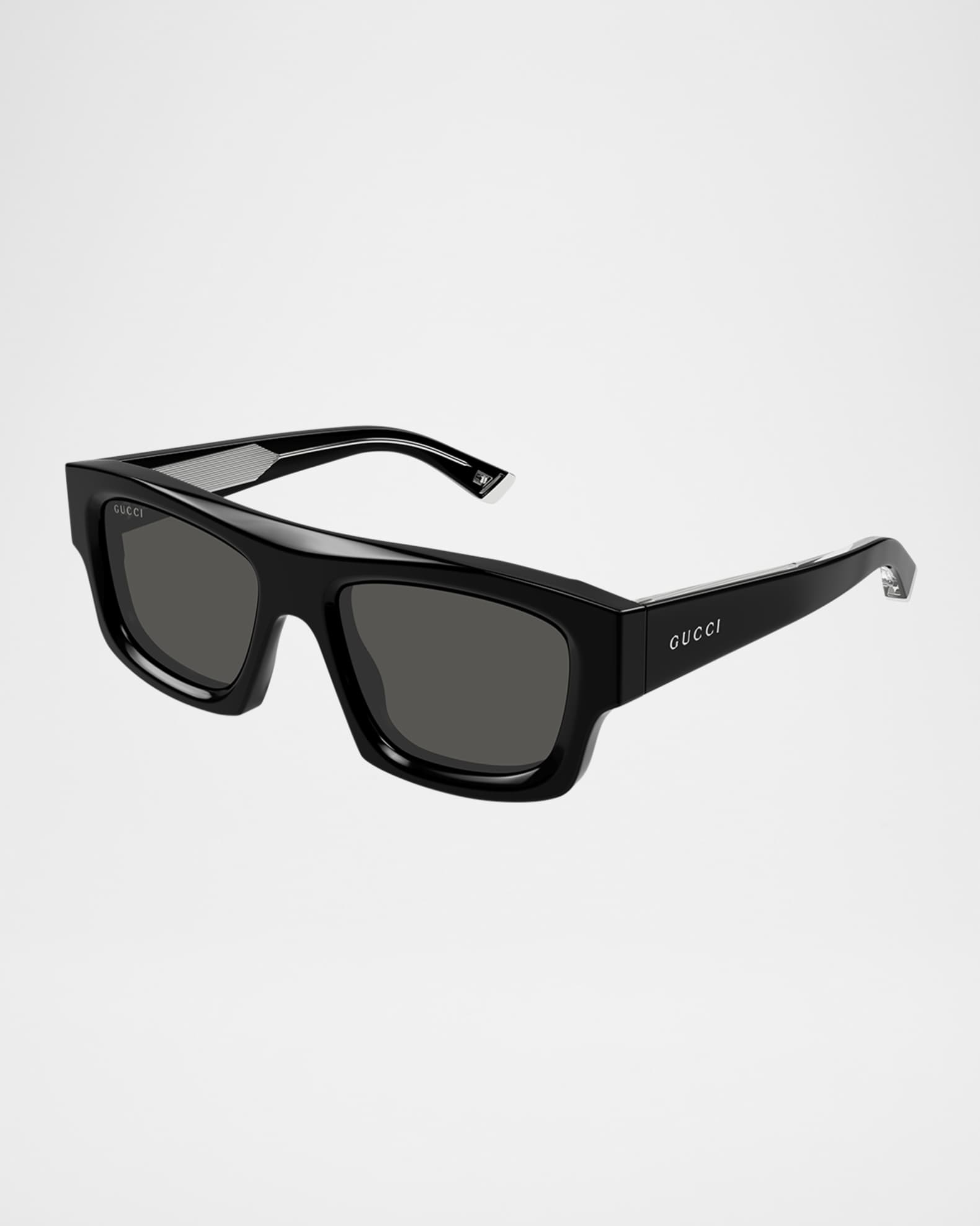 Men's GG1926SM Acetate Rectangle Sunglasses 1