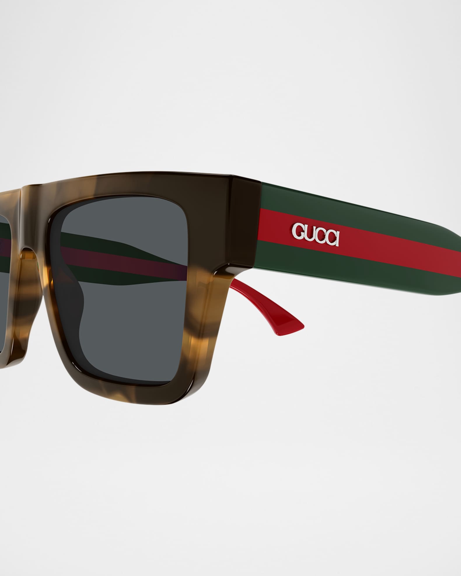 Gucci Men's GG1868SM Acetate Rectangle Sunglasses | Neiman Marcus