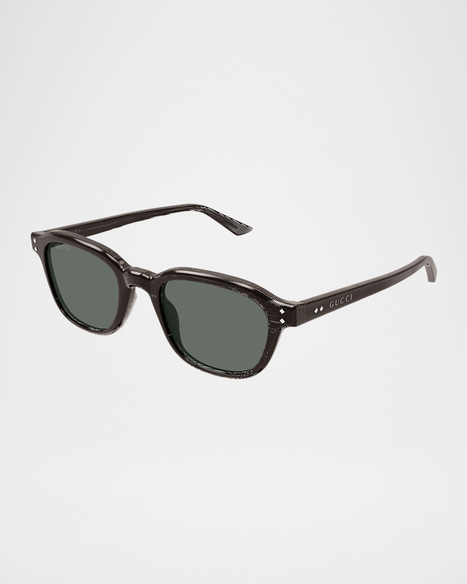 Gucci Men's GG1892SM Acetate Square Sunglasses | Neiman Marcus