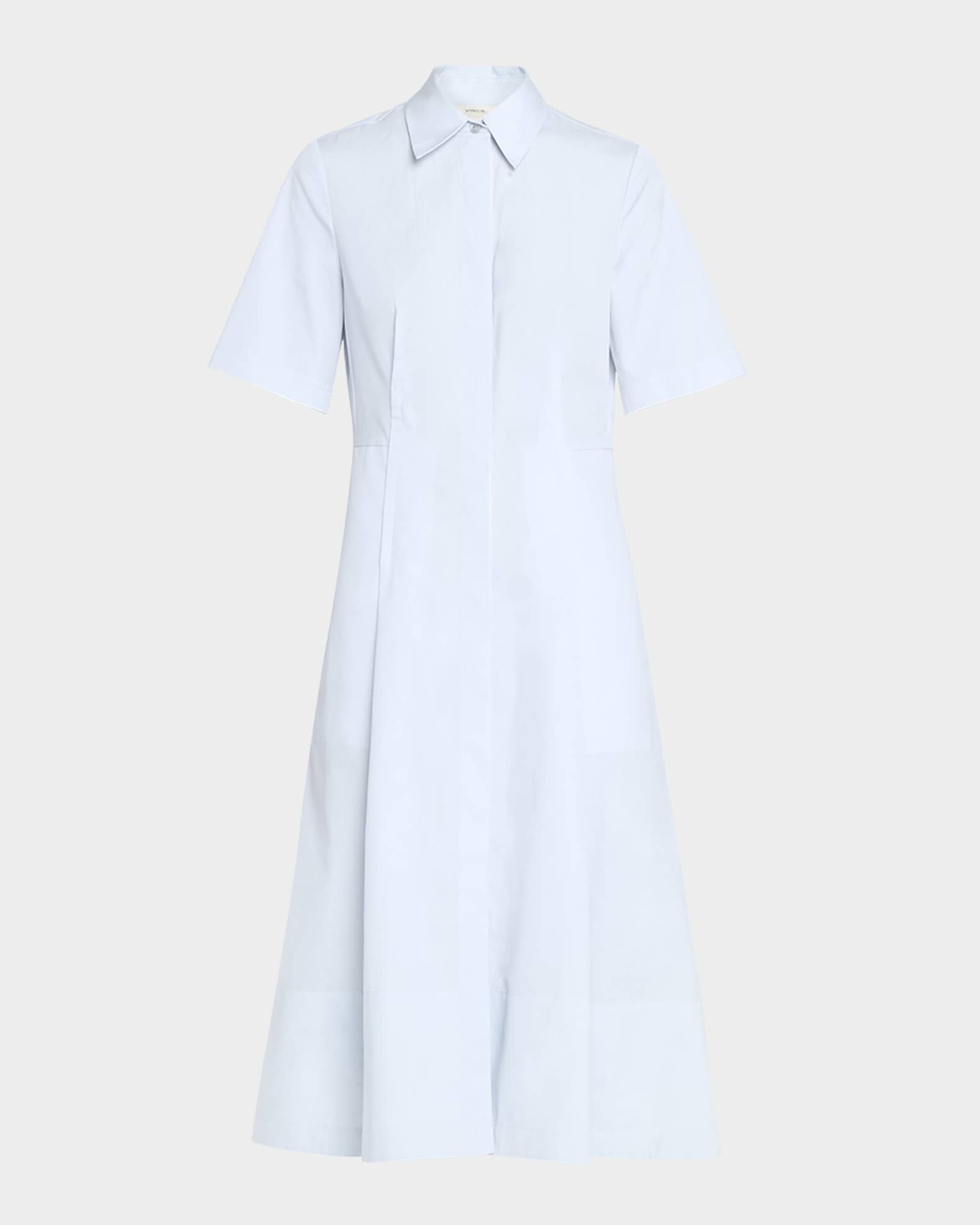 Canvas Tape Shirtdress  0