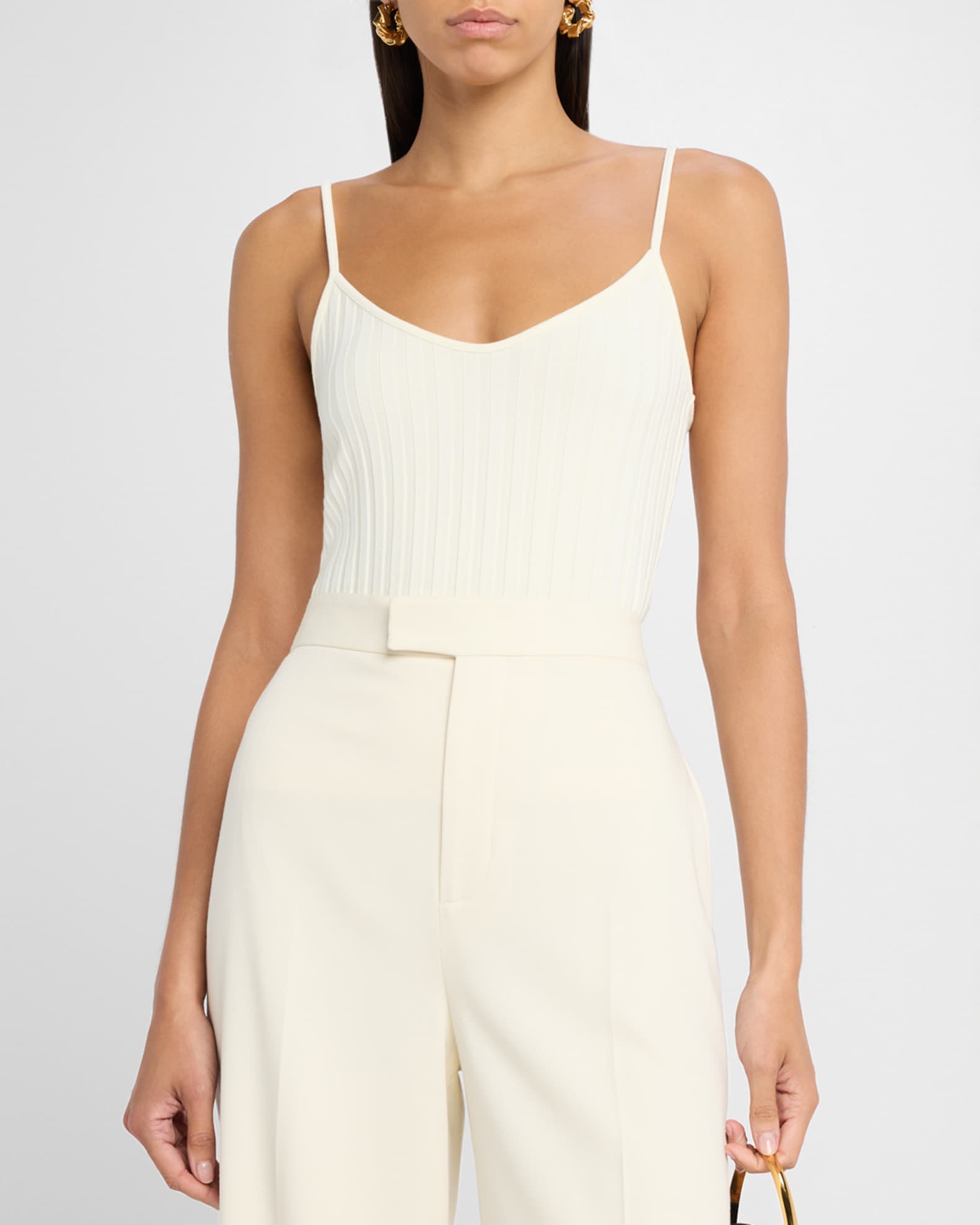 Tied V-Neck Cami