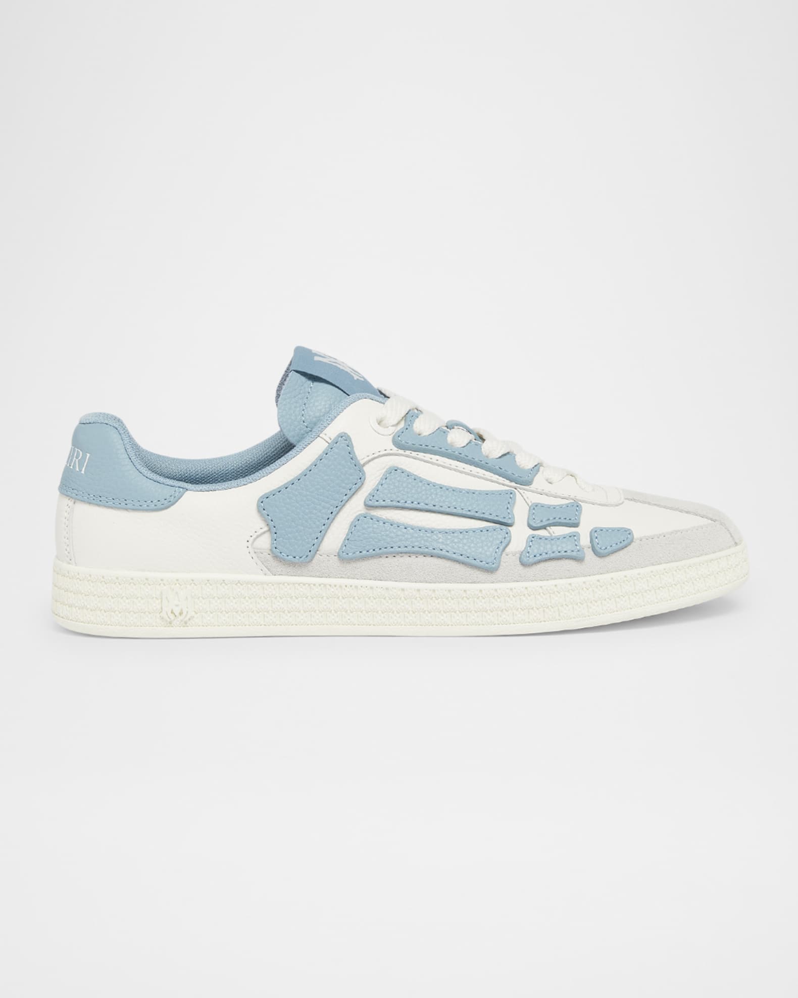 Men's Skel Collegiate-Inspired Suede Sneakers 0