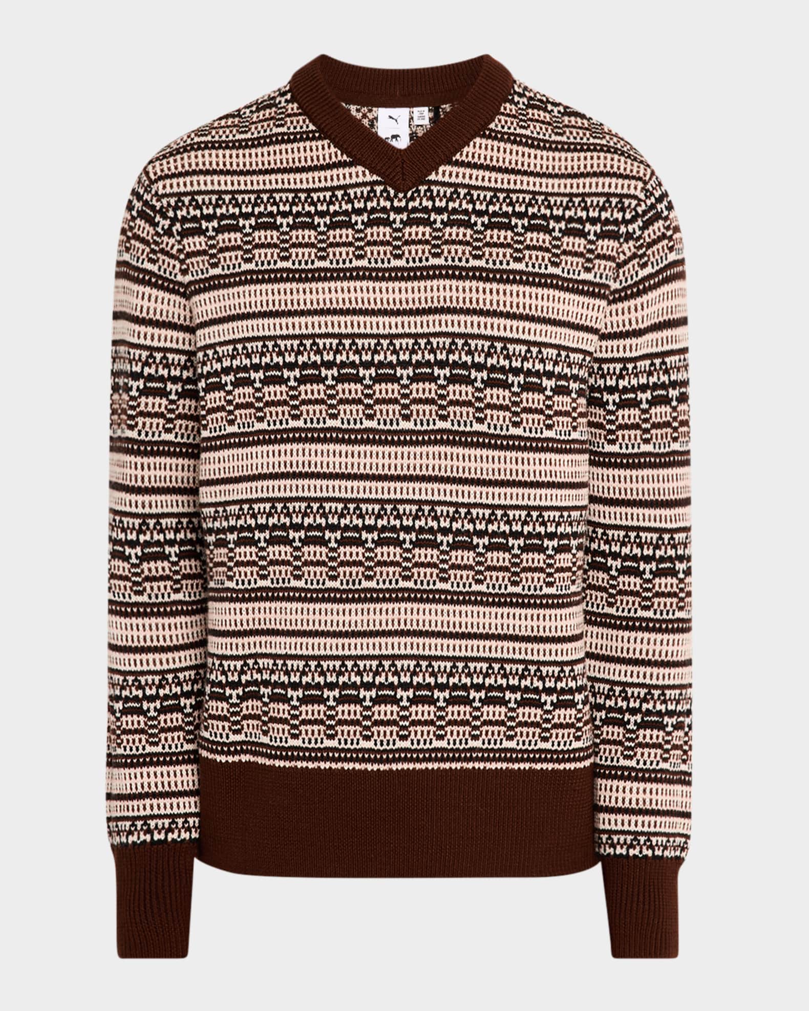 x The Brooklyn Circus Men's V-Neck Sweater 0