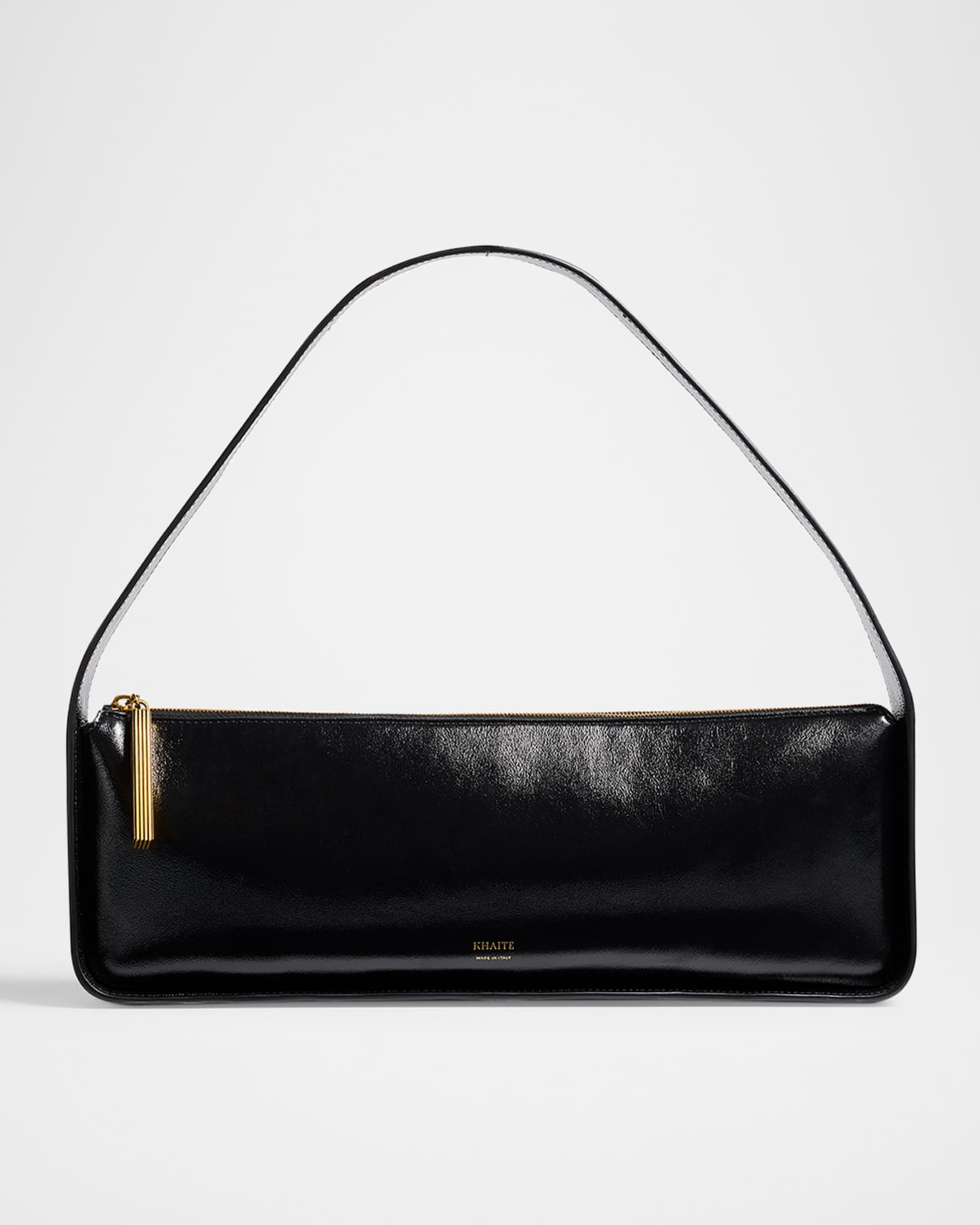 Lori Crackle Patent Leather Shoulder Bag 0