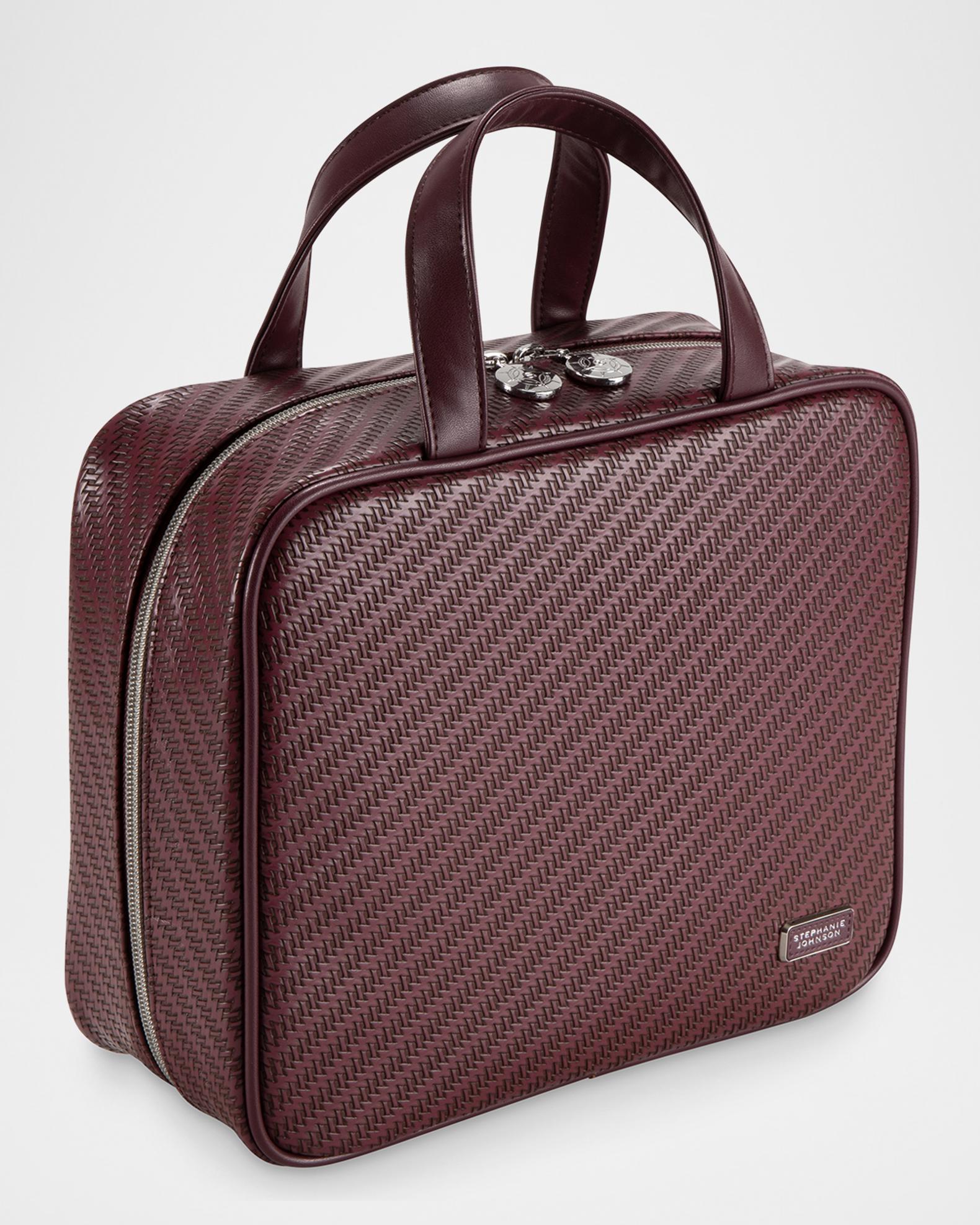 Stephanie Johnson Rosewood Ruby Royale Martha Large Briefcase | Neiman ...