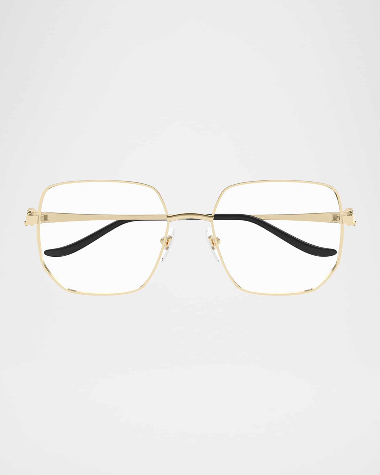 Rectangle Metal Optical Glasses 0