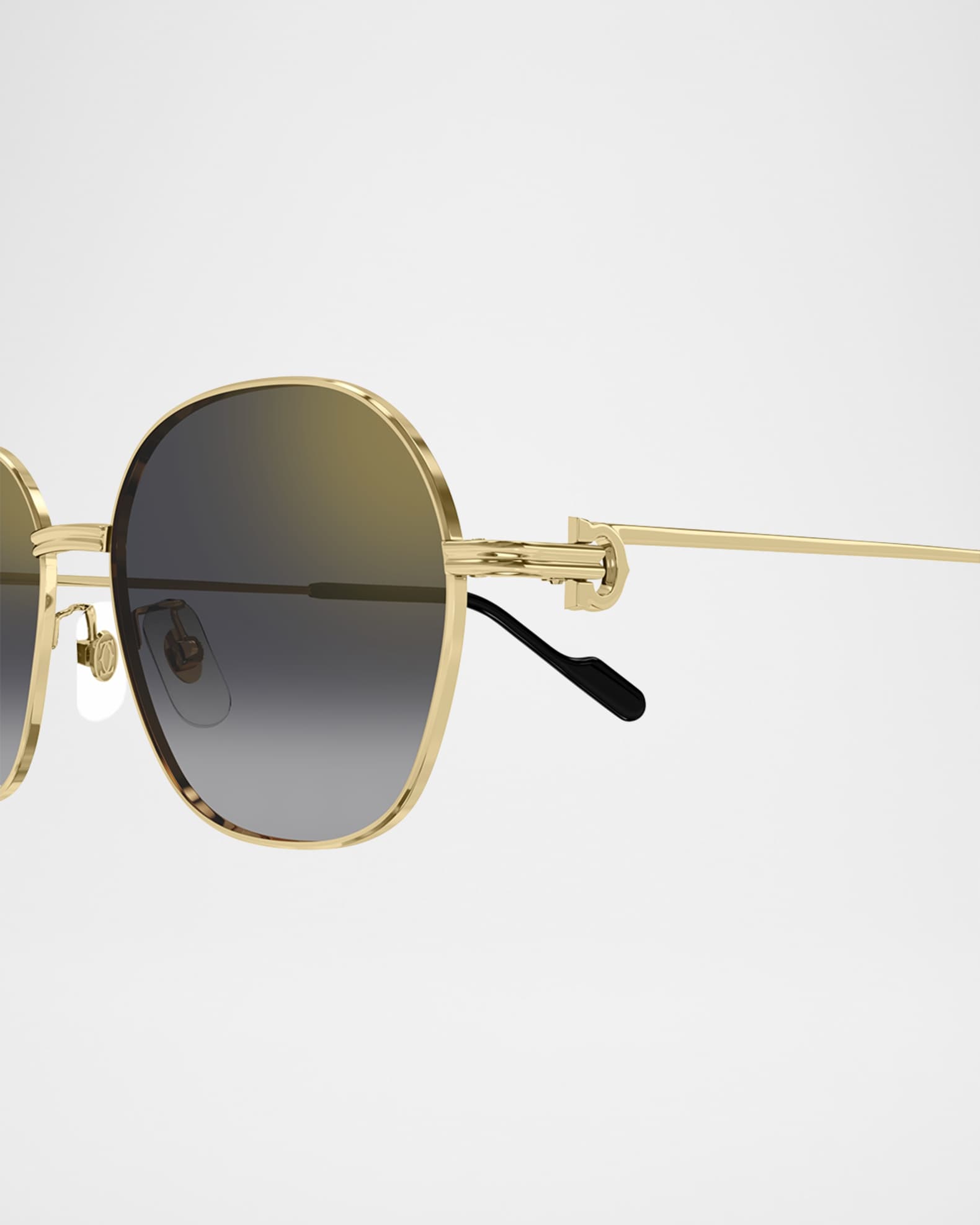 Gradient Metal Butterfly Sunglasses 1