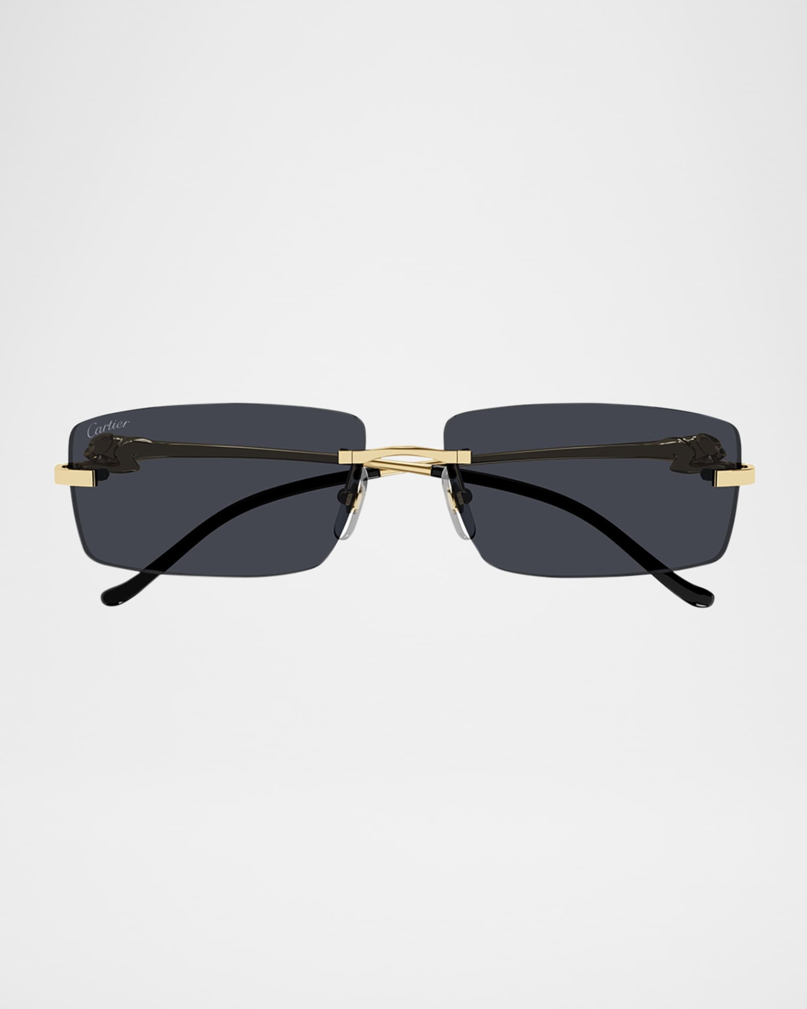 小物 Cartier rimless sunglasses 24FW Sunglasses Cartier Rimless Octag Rimless Octagonal Shades