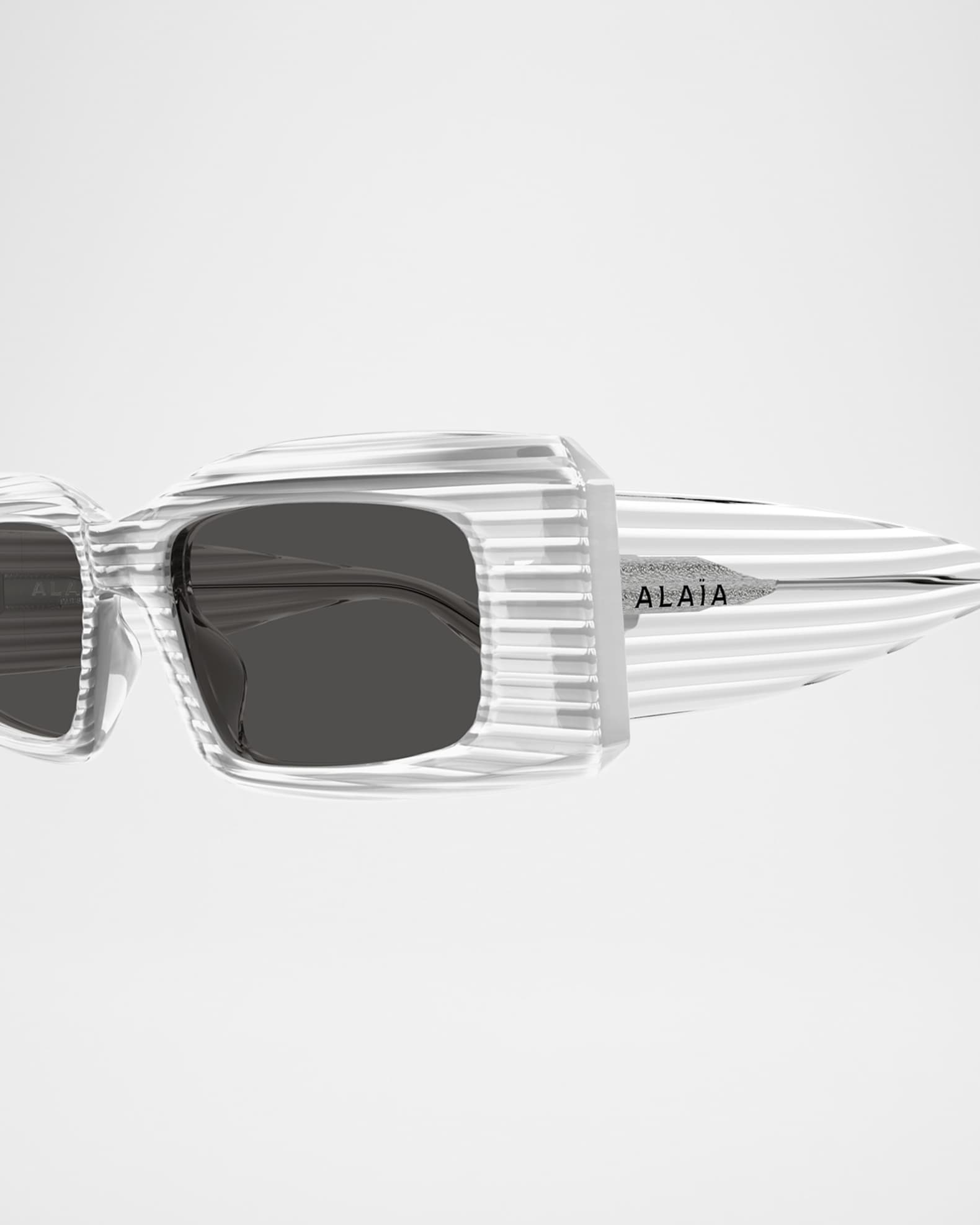Acetate Rectangle Sunglasses 1