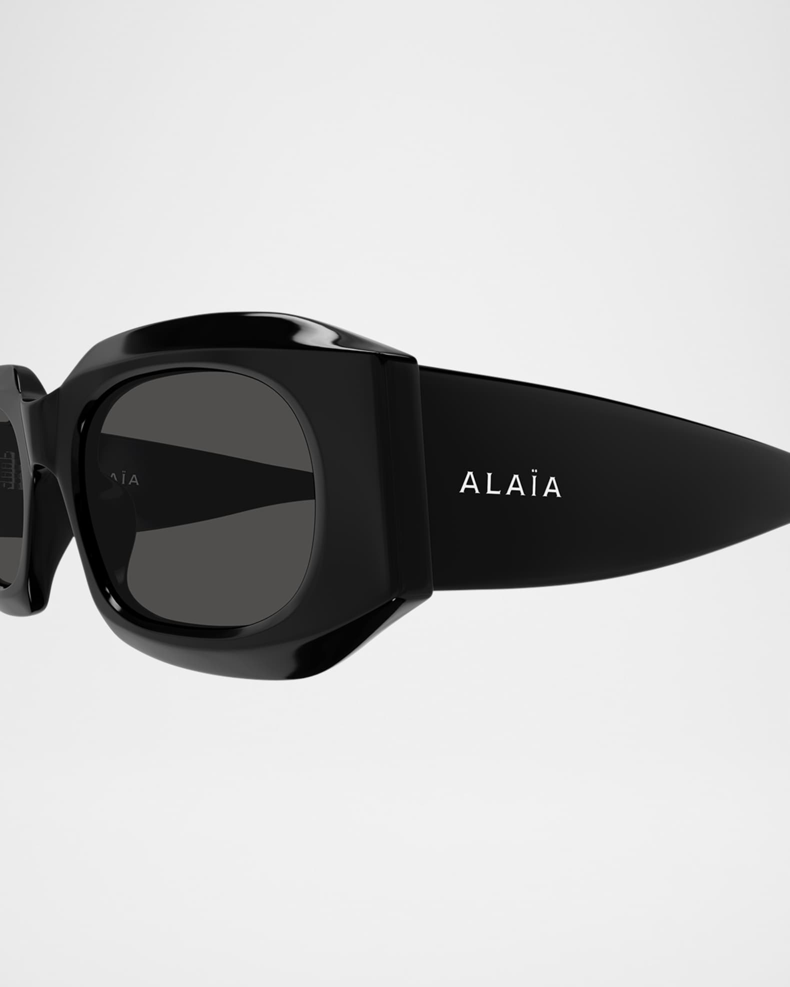 Acetate Rectangle Sunglasses 1