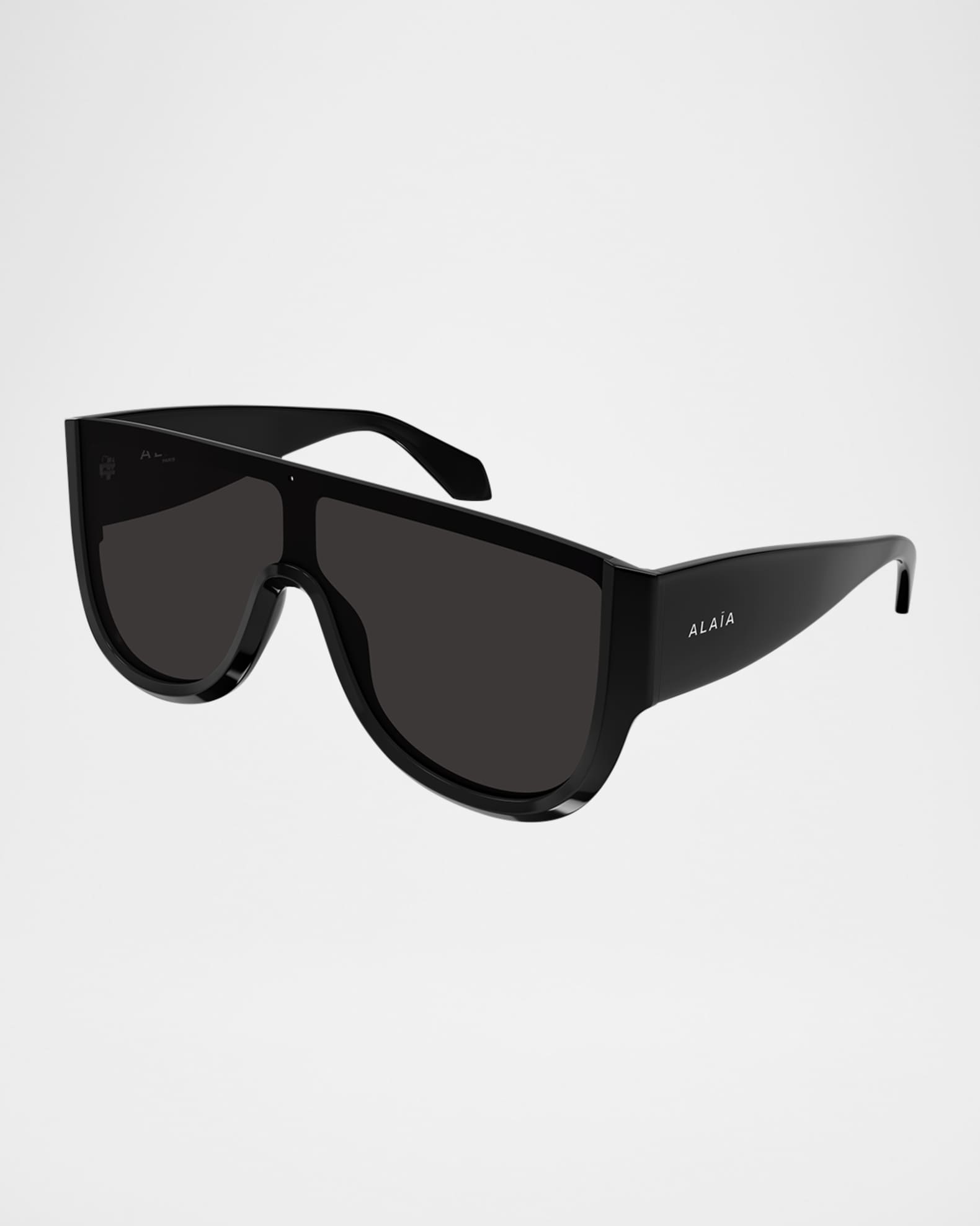 ALAIA サイズ36 ALAIA Beveled Acetate Rectangle Sunglasses | Neiman Marcus
