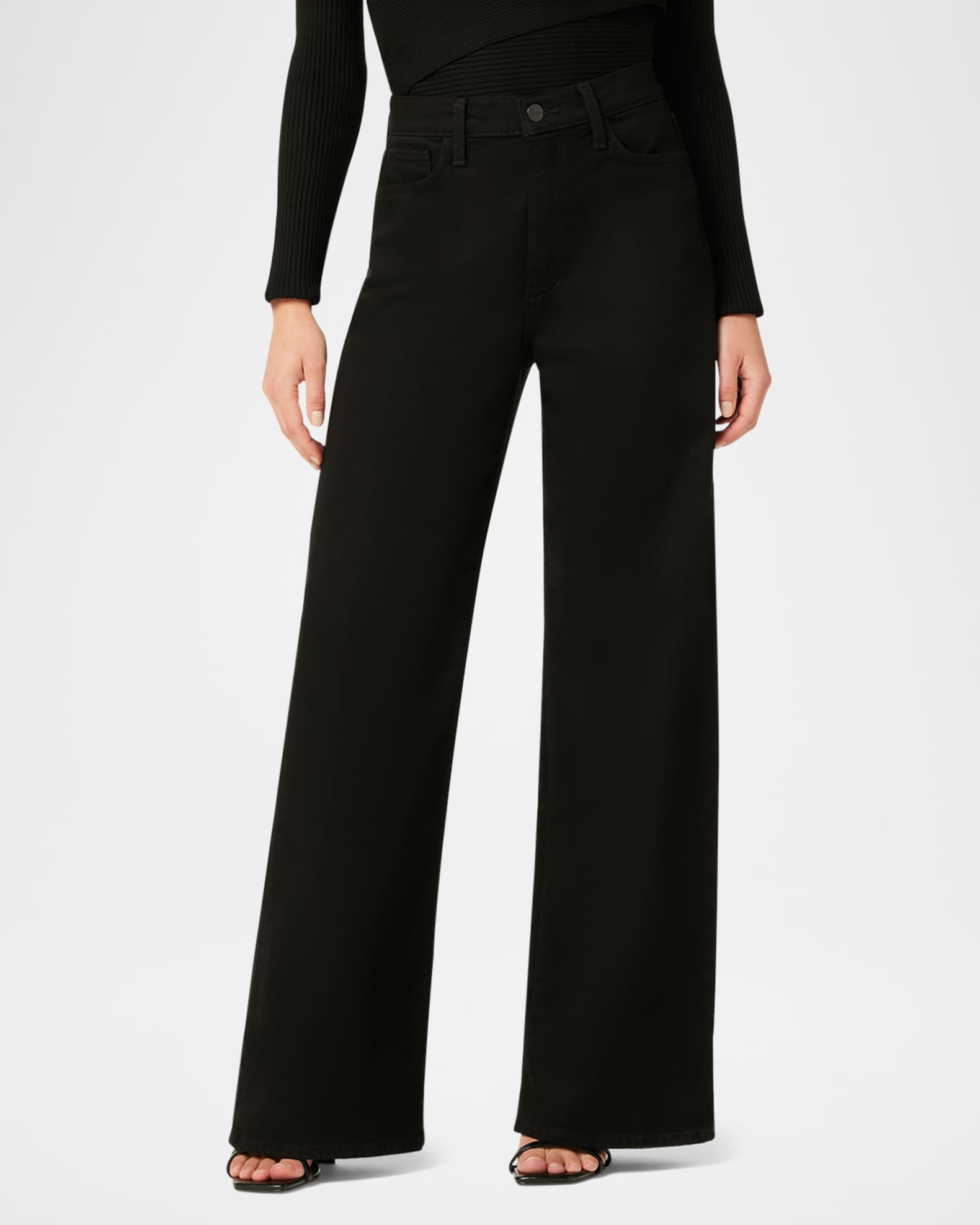 Joe's Jeans The Mia Petite Wide-Leg Jeans | Neiman Marcus