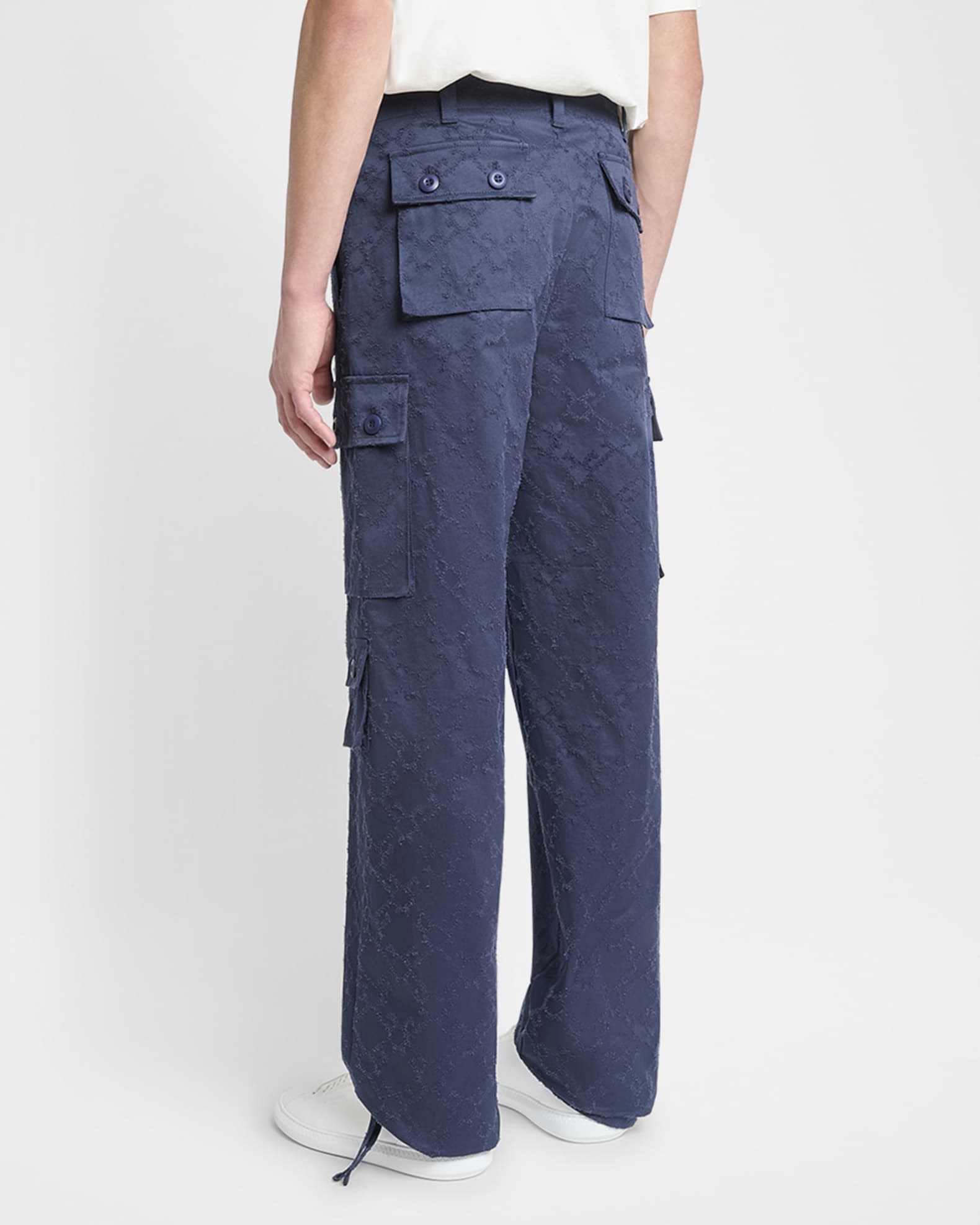 Givenchy Men's 4G Cargo Trousers Neiman Marcus