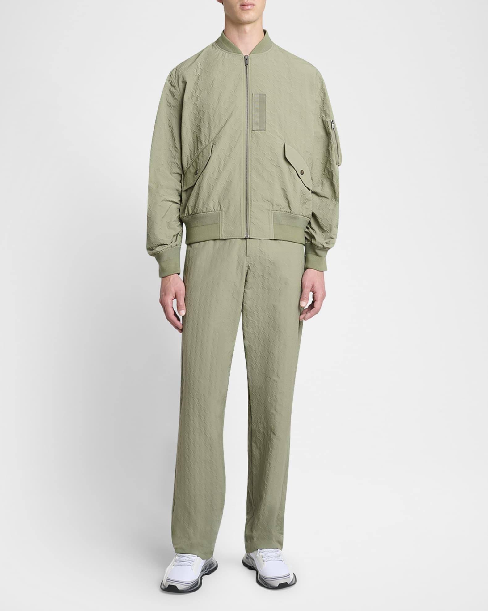 Men's 4G Jacquard Bomber Jacket 1