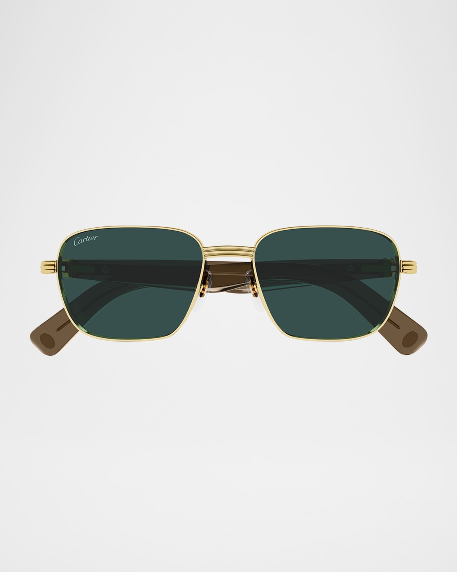 Men's CT0538SM Metal Rectangle Sunglasses 0