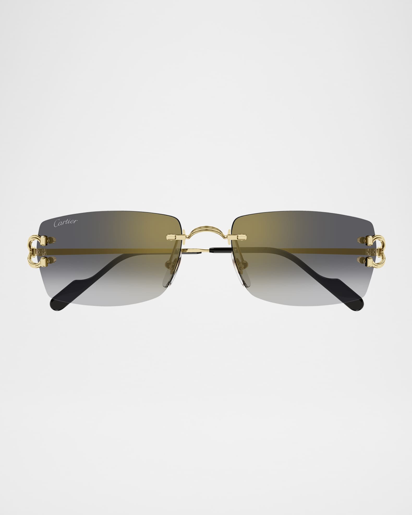 Men's CT0550SM Metal Rectangle Sunglasses 0