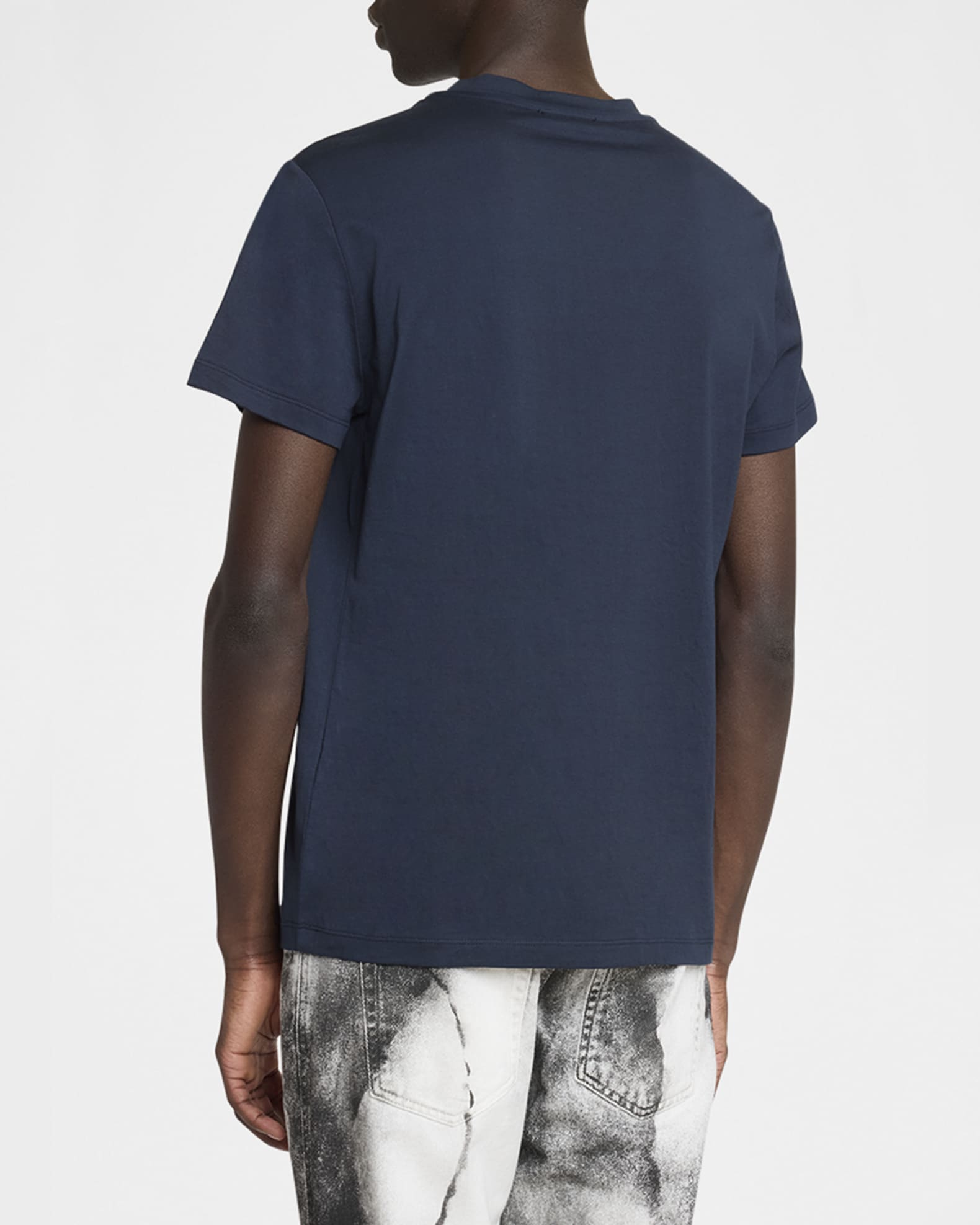Balmain Men's Vintage Gel Logo T-Shirt | Neiman Marcus