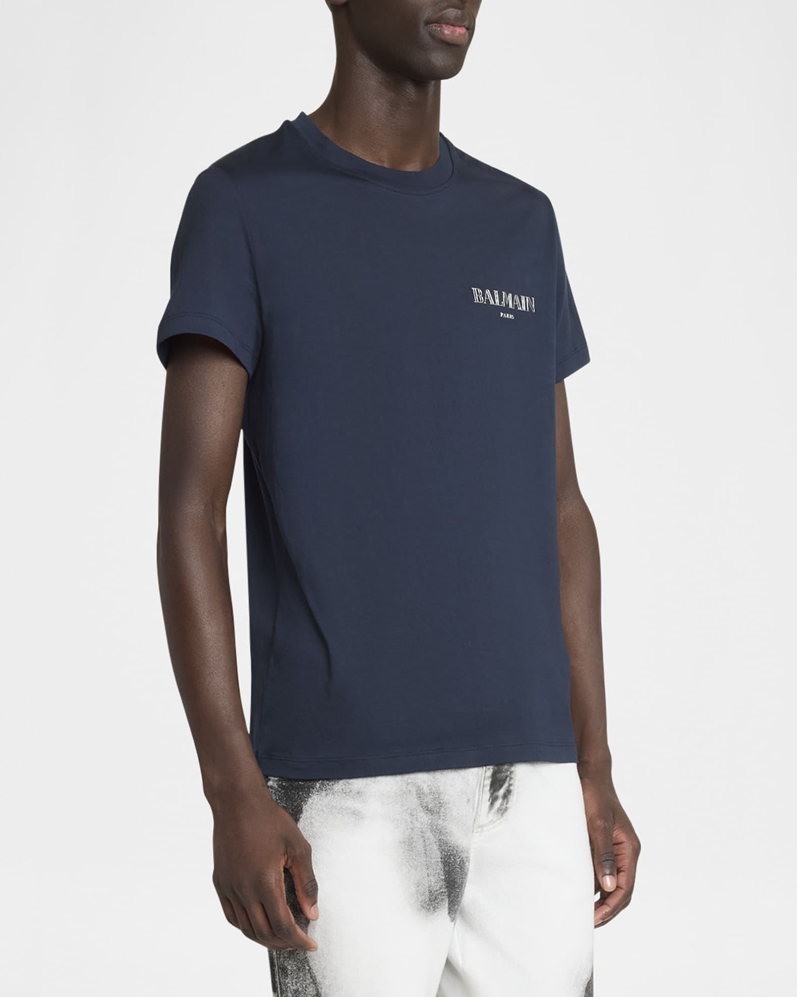 【BALMAIN】関税込☆ヴィンテージ ジェルロゴ Tシャツ Balmainヴィンテージ ジェルロゴ Tシャツ - Men | BALMAIN