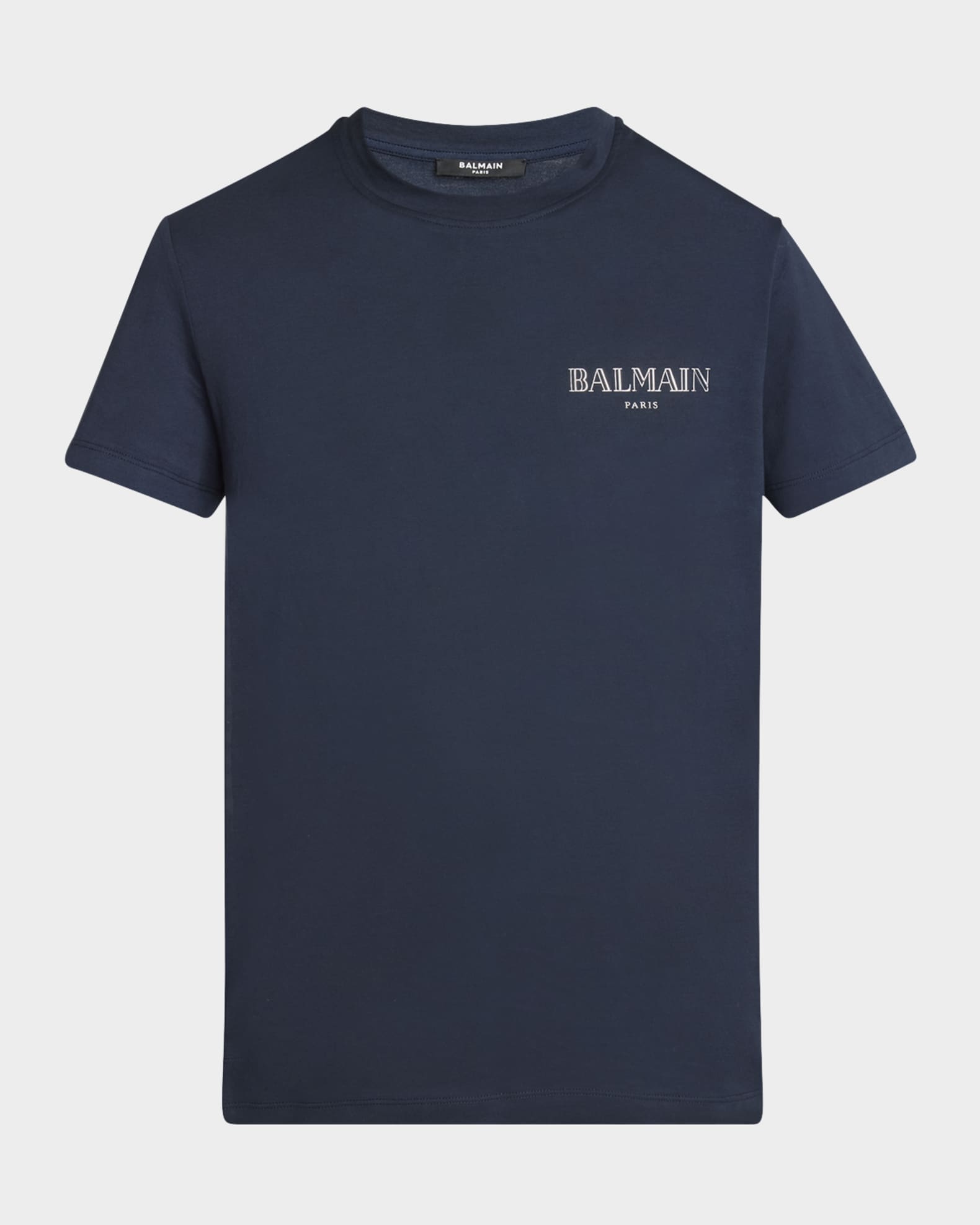BALMAIN/ヴィンテージ バルマン 刺繍 T シャツ Balmain Men's Vintage Gel Logo T-Shirt | Neiman Marcus
