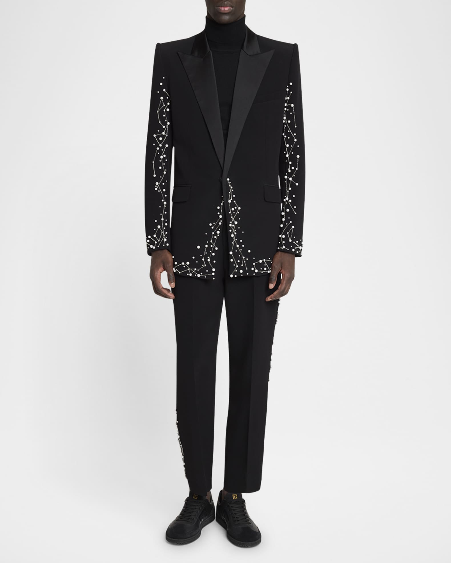 Men's Constellation Embroidered Dinner Jacket 1