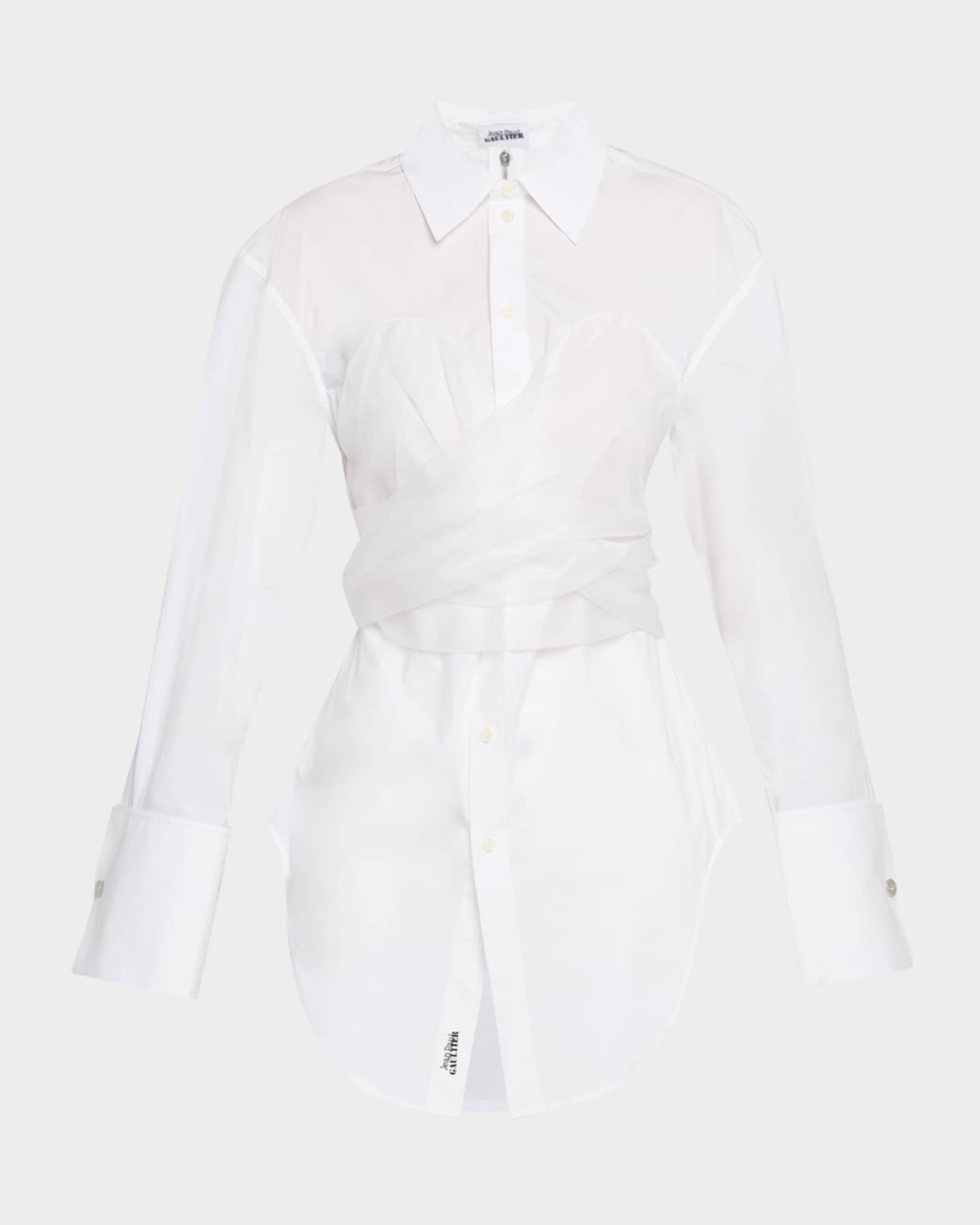 Long Draped Shirt 0