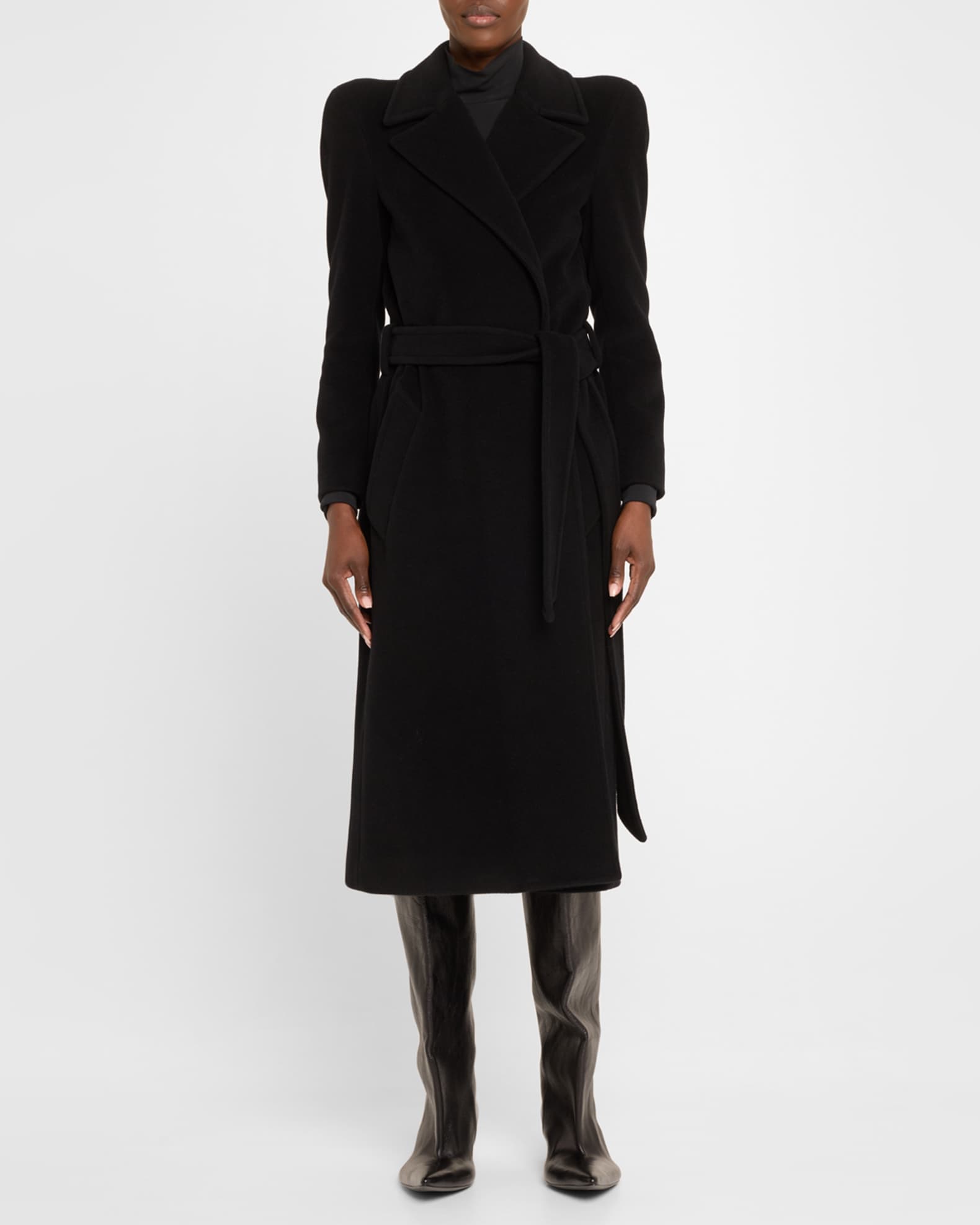 Balenciaga Subway Leather 24mm Boots | Neiman Marcus