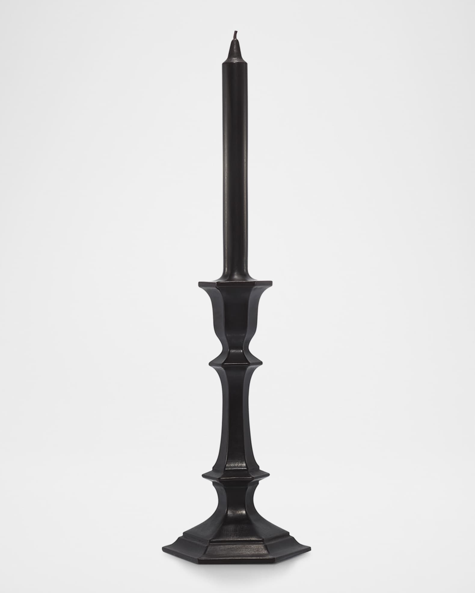 Harcourt Candlestick Candle, Black 0