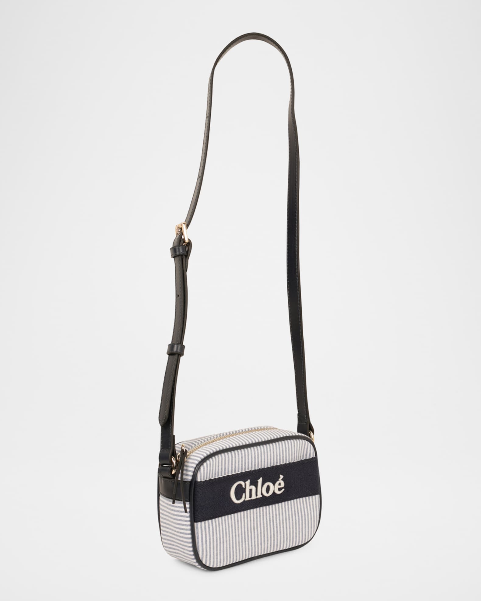 Girl's Stripe Logo Crossbody Bag 1