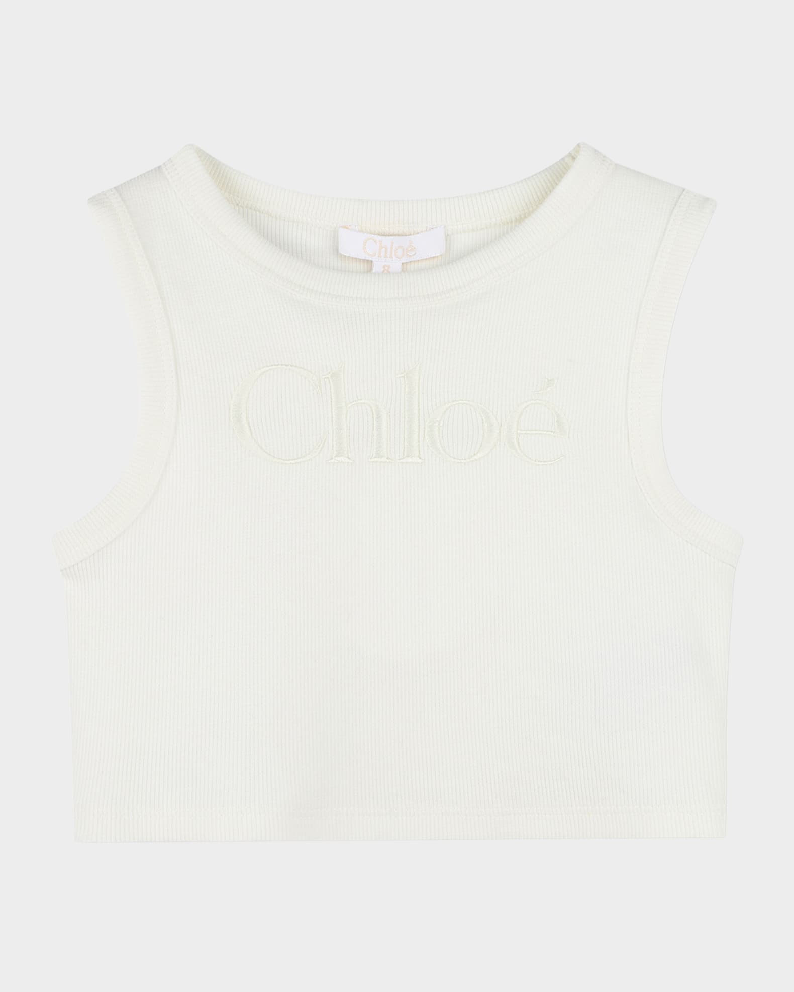 Girl's Embroidered Logo Tank Top 0
