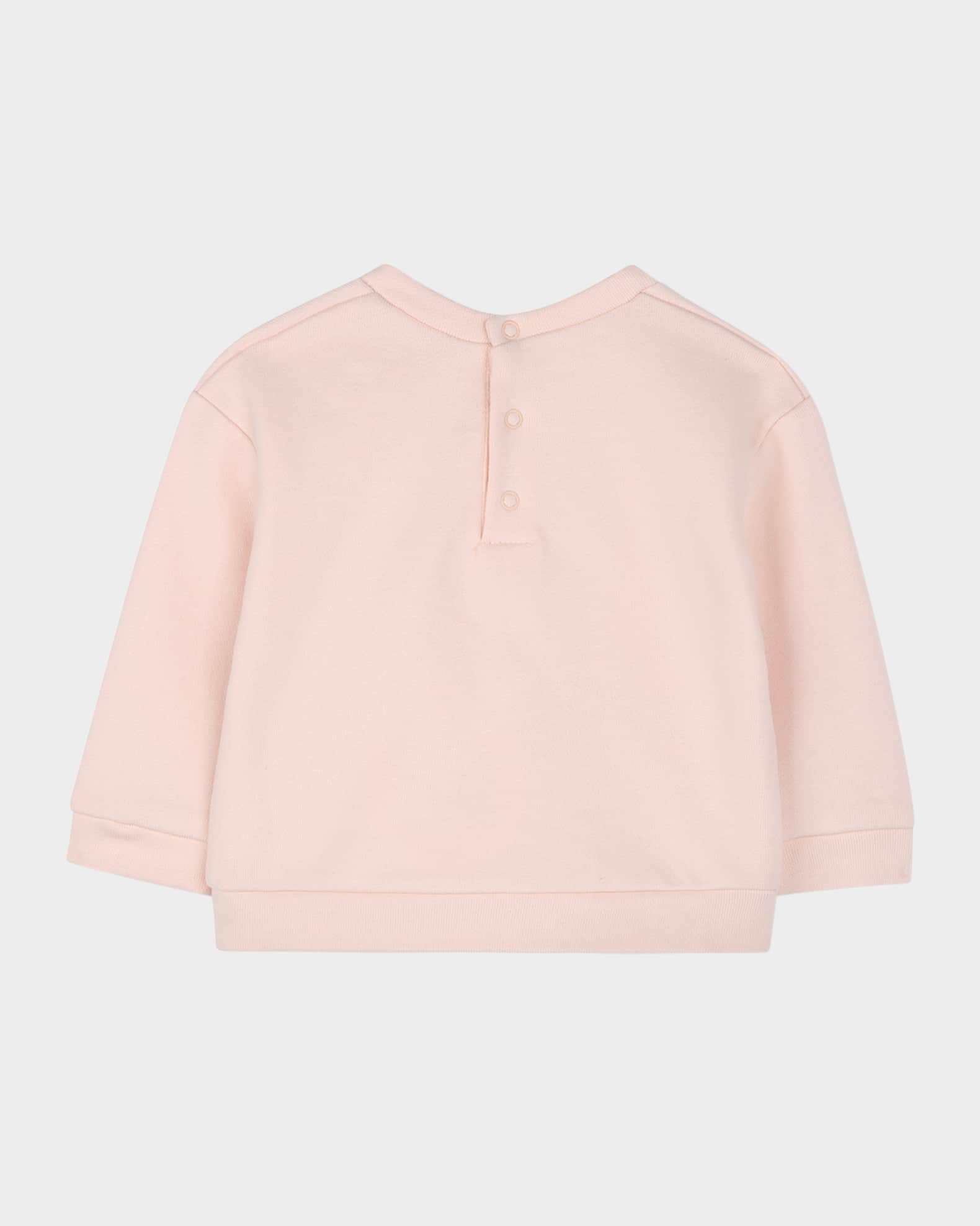 Girl's Logo Embroidered Cotton Sweatshirt, Size 12M-3 1