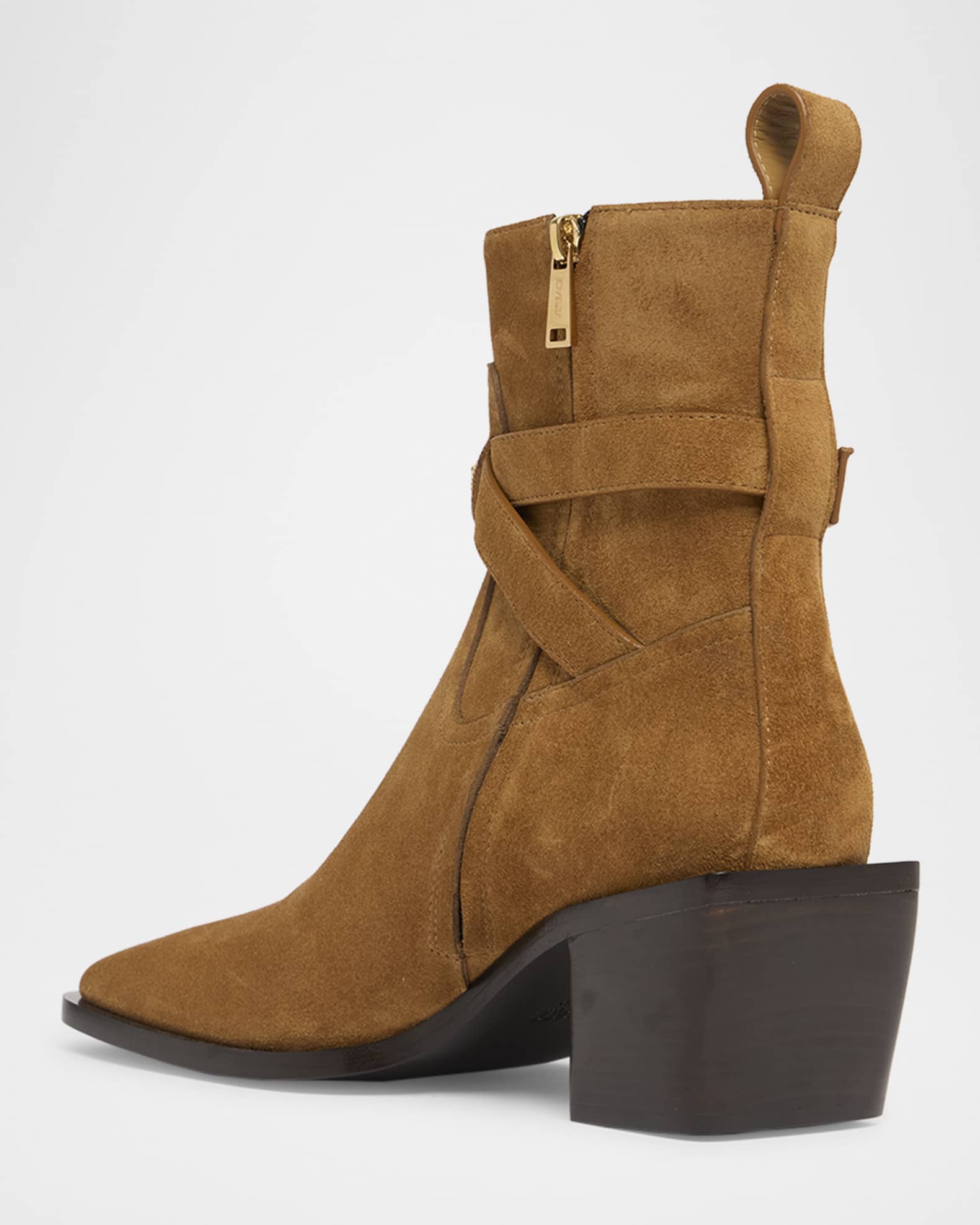Men's Medusa Suede Booties 1