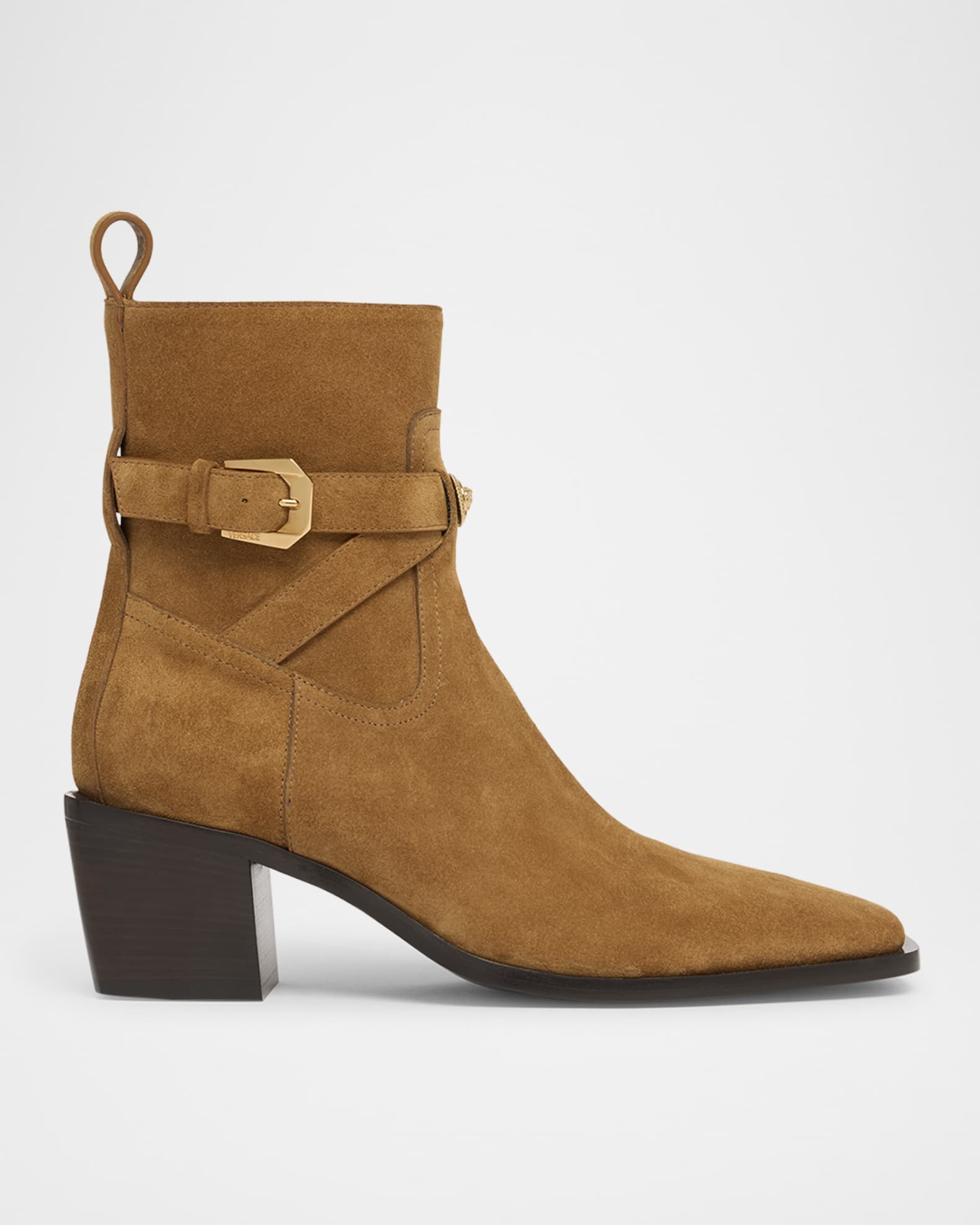 Men's Medusa Suede Booties 0