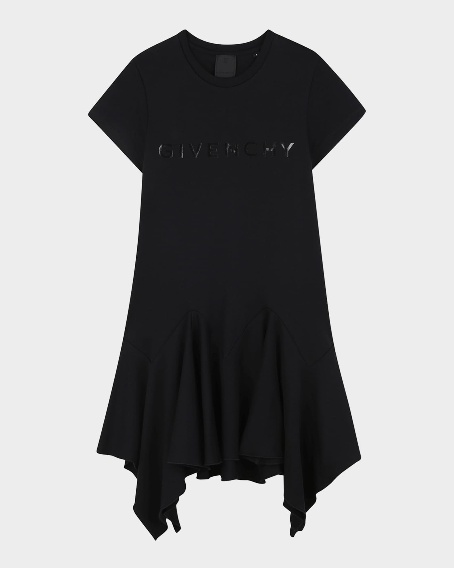 Girl's Logo-Print Flounce Dress 0