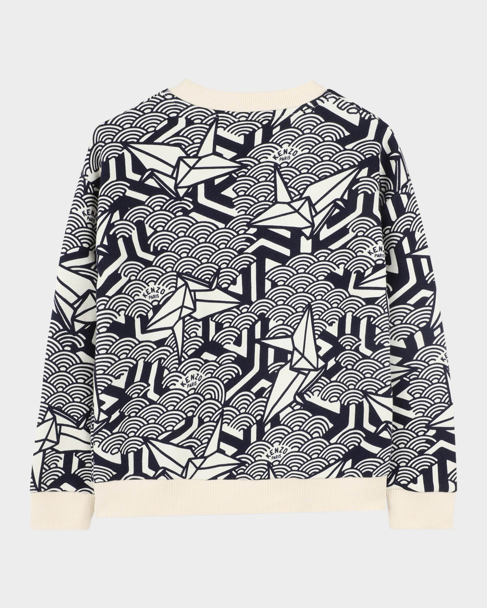 Boy's Paper Plane Printed Sweater 1