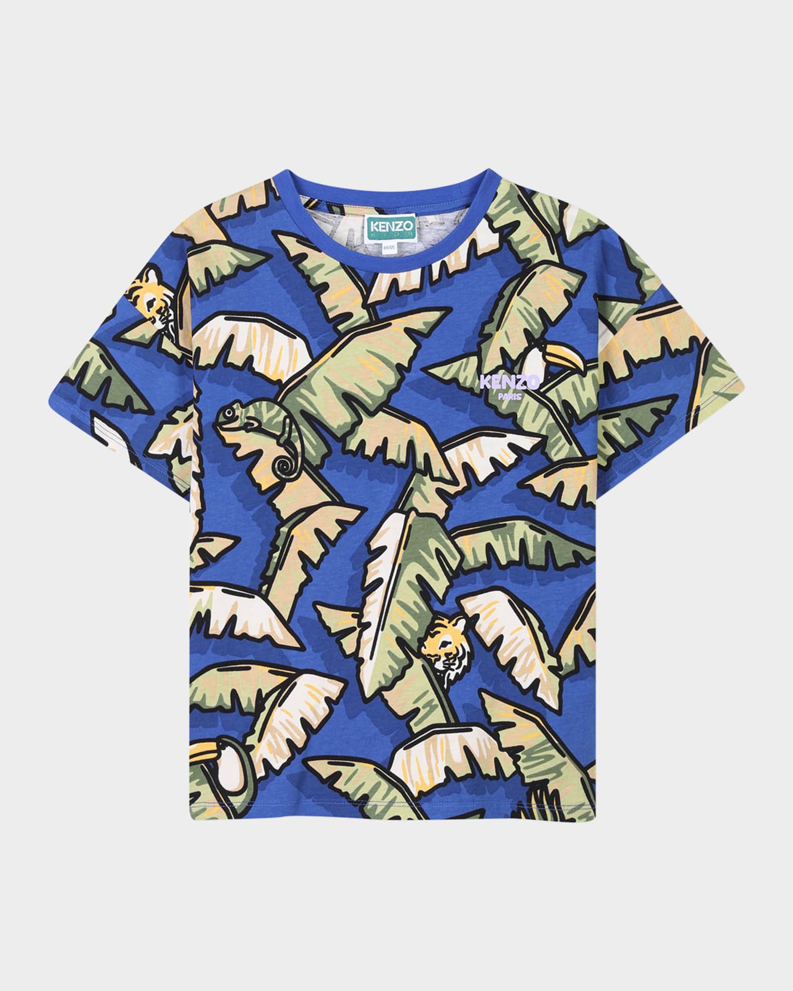 Boy's Jungle Logo-Print T-Shirt 0