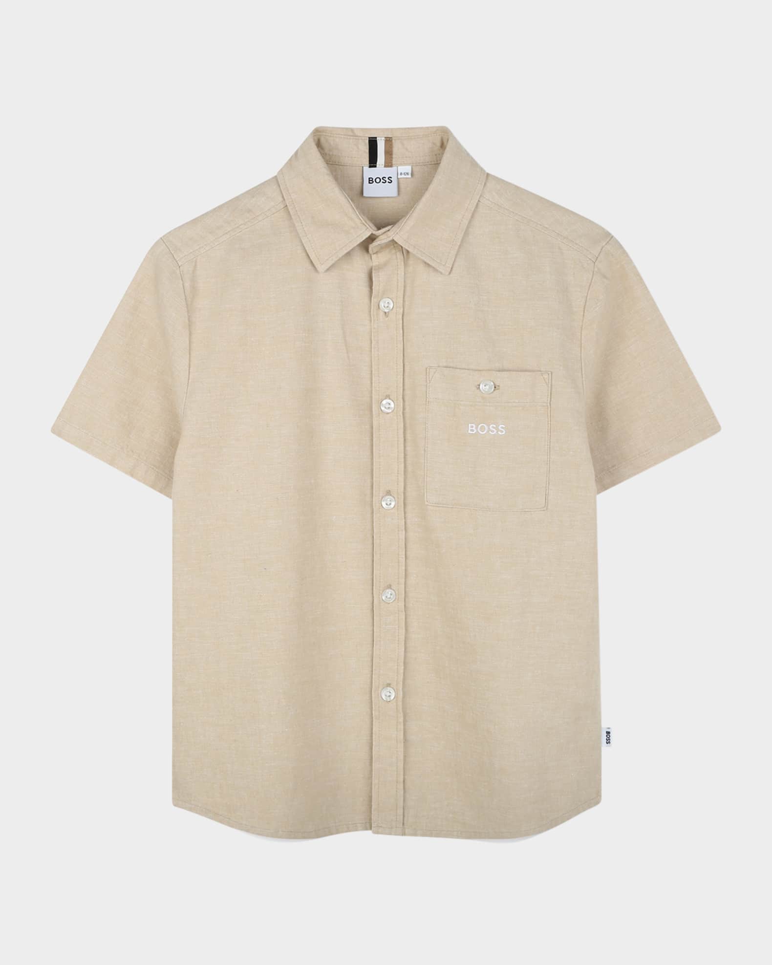 Boy's Logo Pocket Short-Sleeve Polo Shirt 0